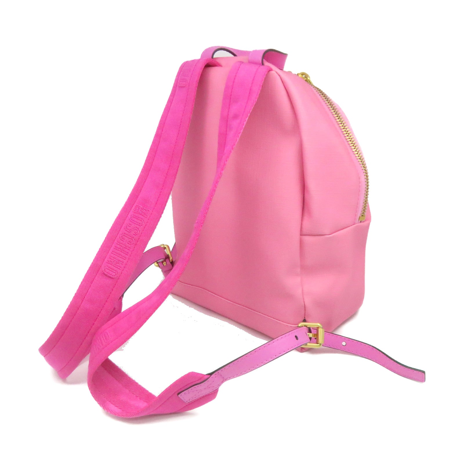 MOSCHINO 【激減優惠】塗層帆布Play Boy Teddy Bear Backpack背包粉紅色