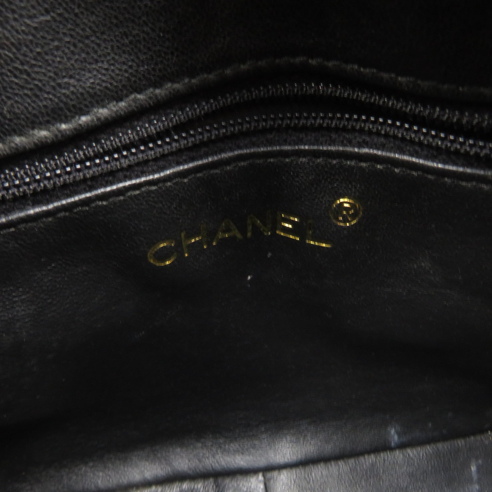 CHANEL 蜥蝪皮革Vintage Chain Shoulder Bag金扣鏈帶肩背袋酒紅色