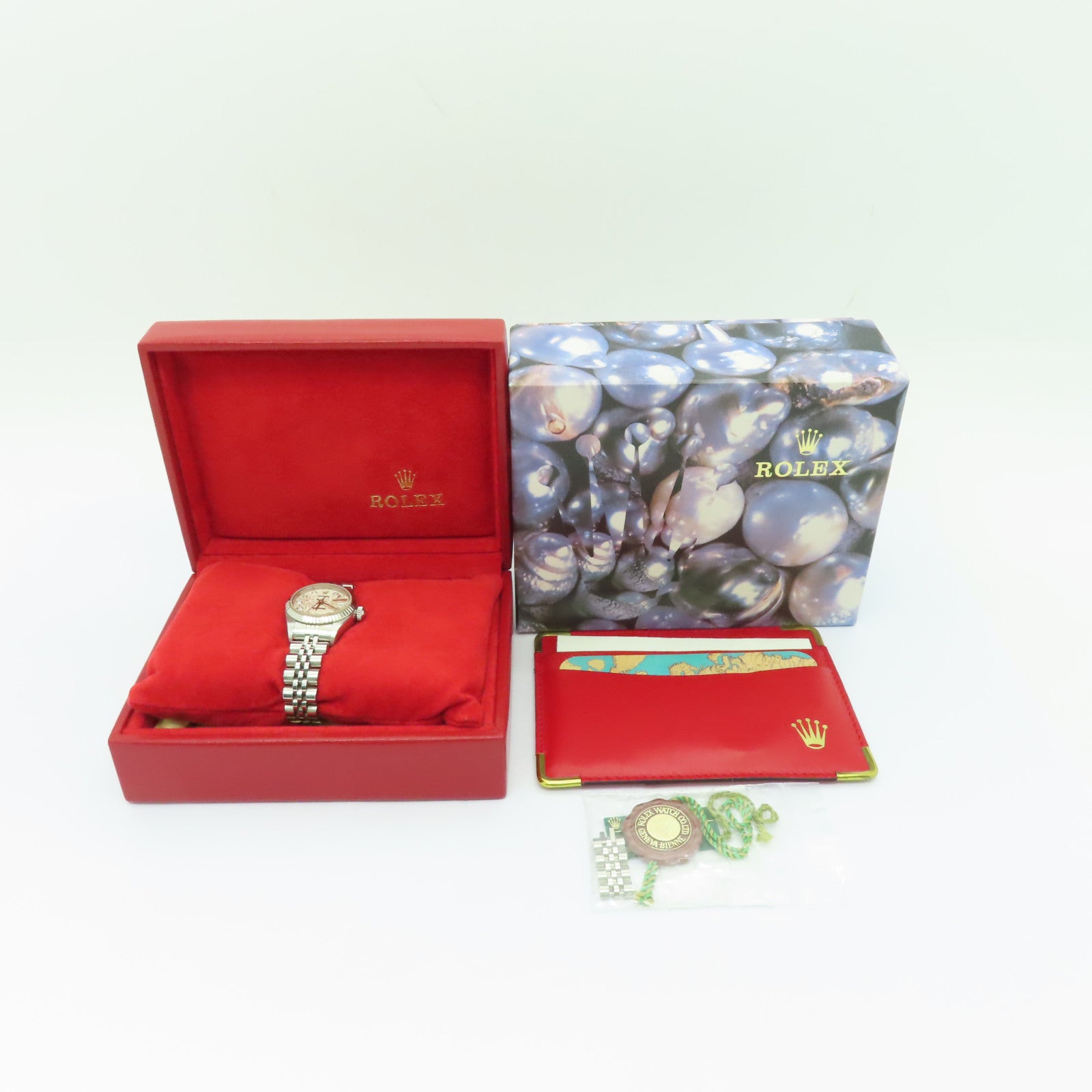 ROLEX 【激減優惠】Datejust不鏽鋼鑽石手錶自動機芯白色
