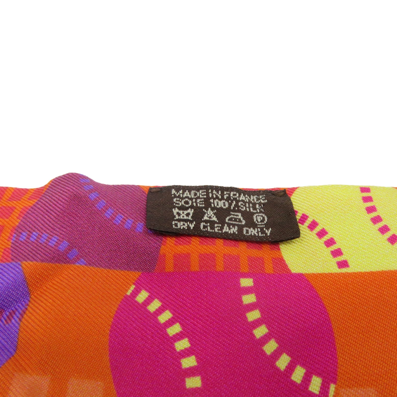 HERMES silk Twilly Scarf scarf color