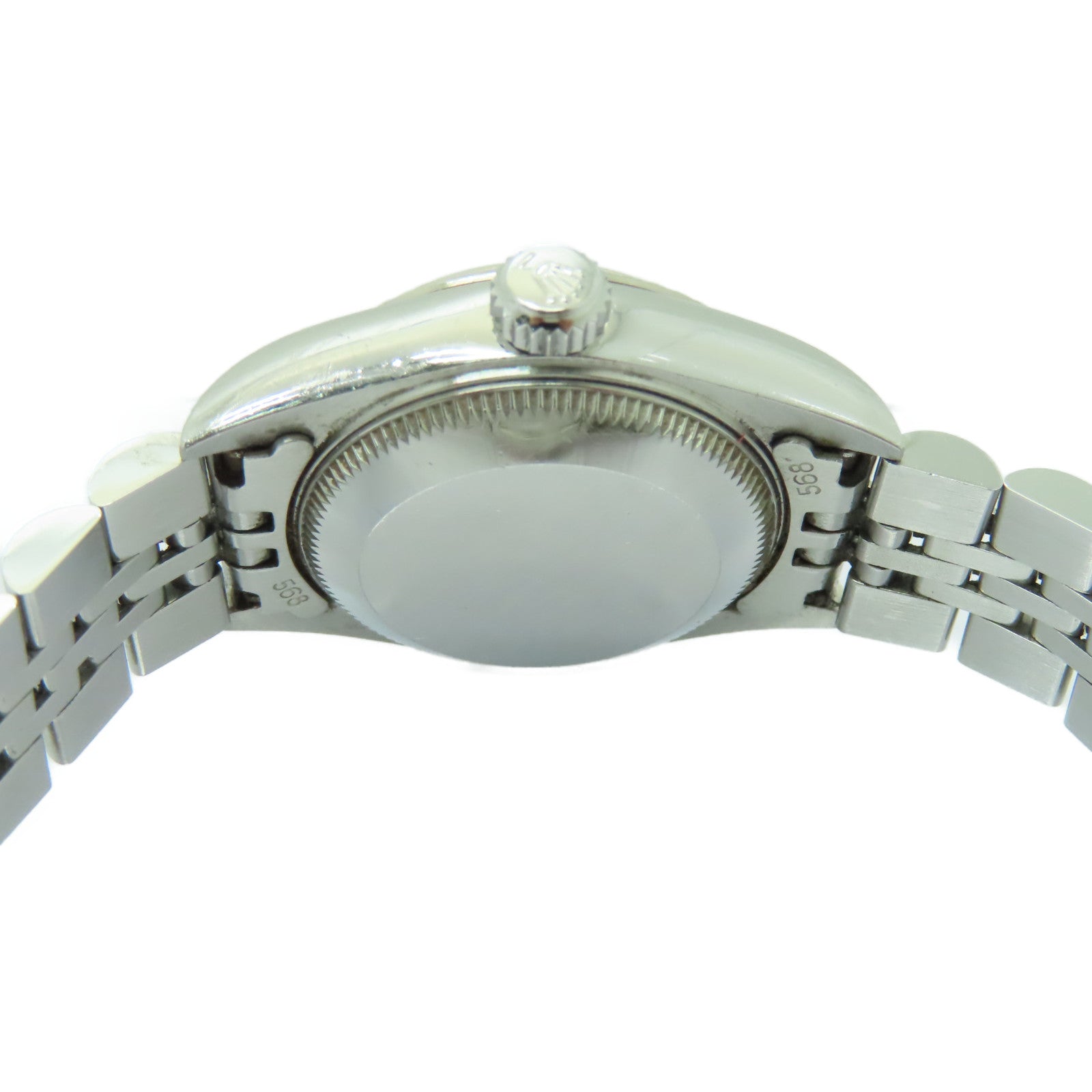 ROLEX 【激減優惠】Datejust不鏽鋼鑽石手錶自動機芯白色