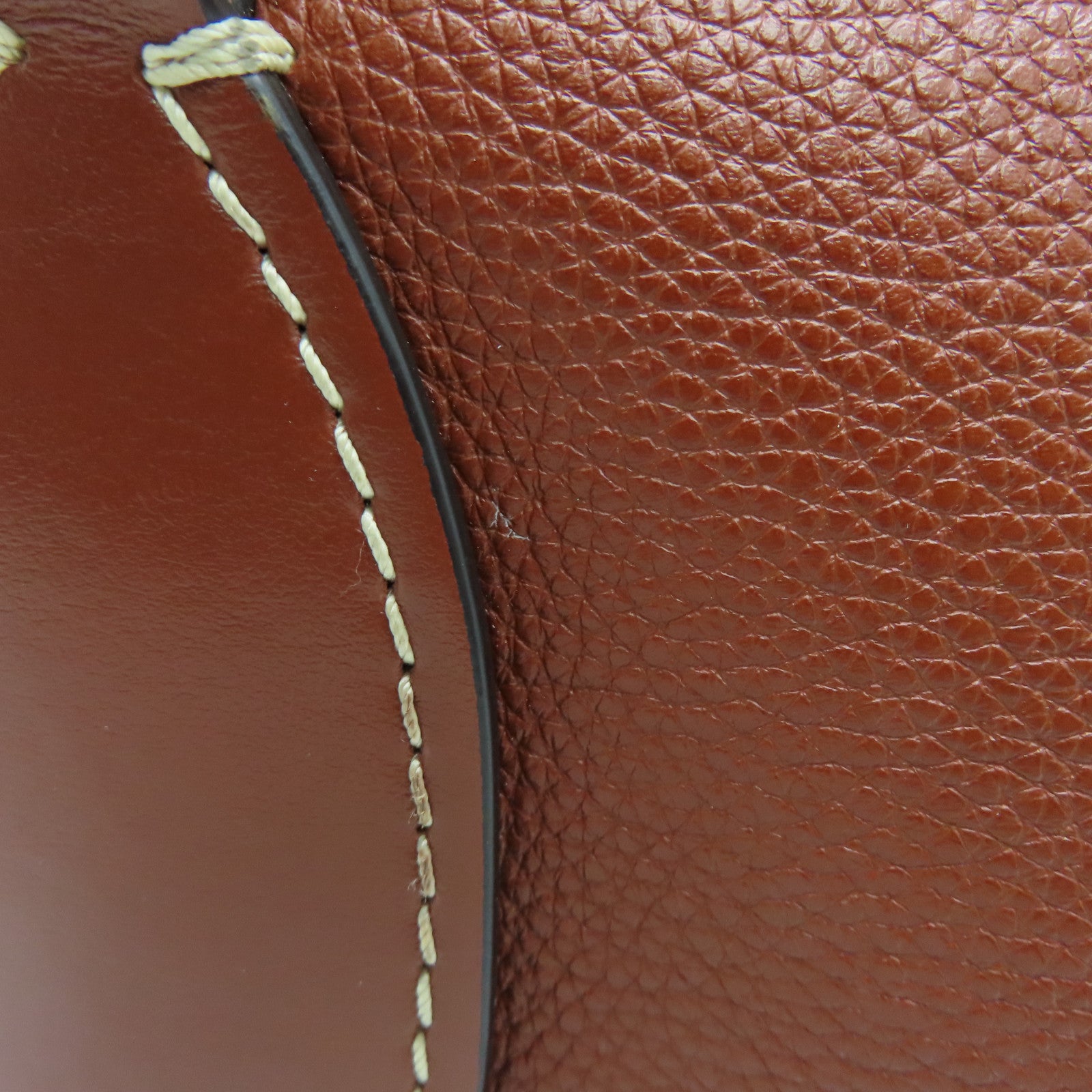 Chloe 牛皮皮革2way Shoulder Bag金扣手挽肩背兩用袋啡色