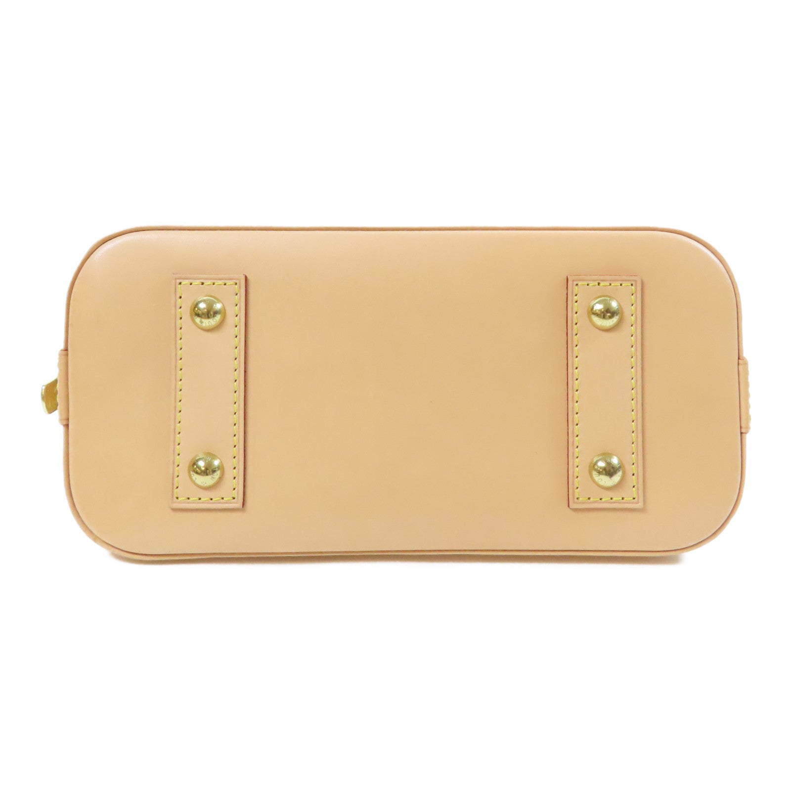 LOUIS VUITTON Monogram Alma BB金扣手挽肩背兩用袋啡色