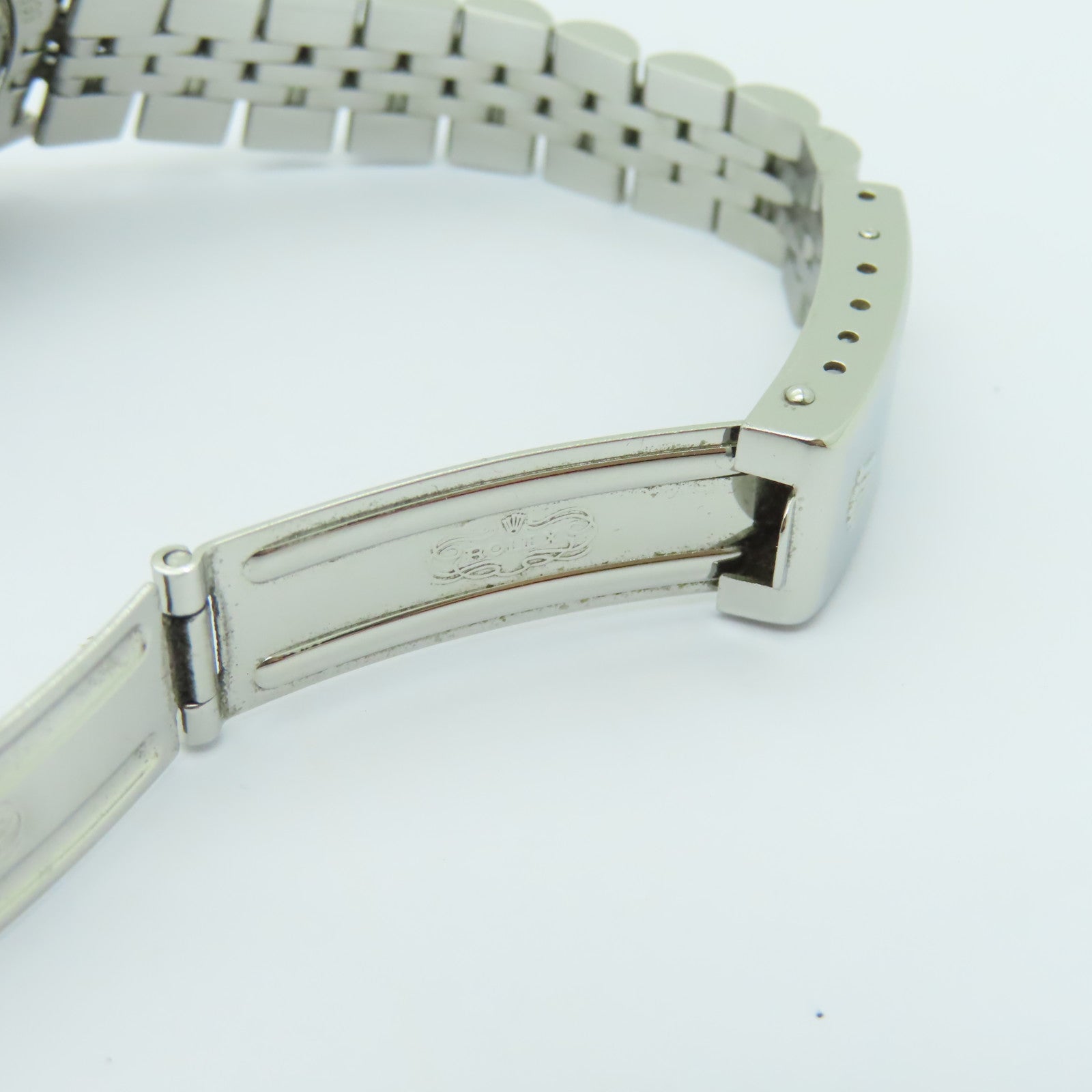 ROLEX 【激減優惠】Datejust不鏽鋼鑽石手錶自動機芯白色