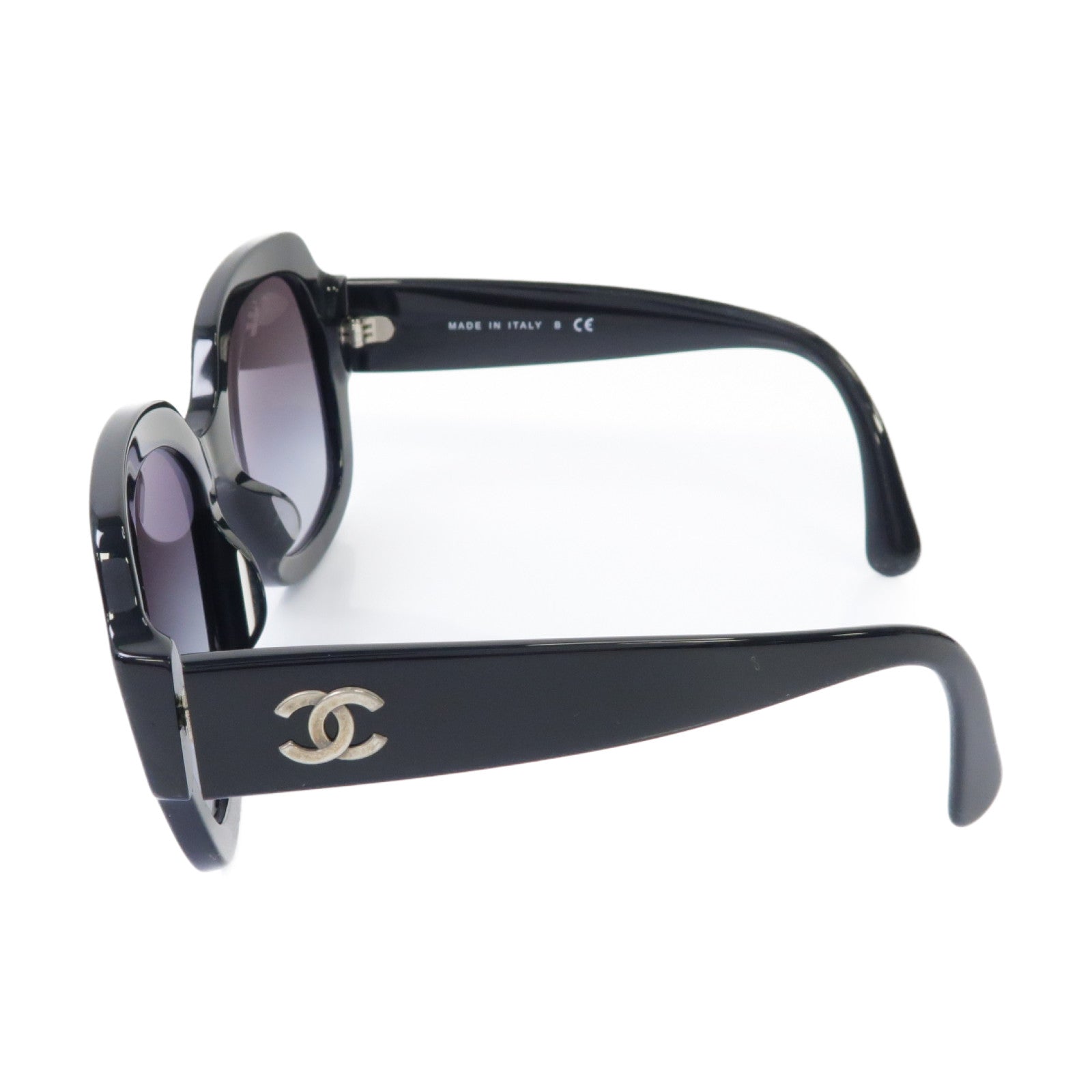 CHANEL PVC Sunglasses太陽眼鏡黒色