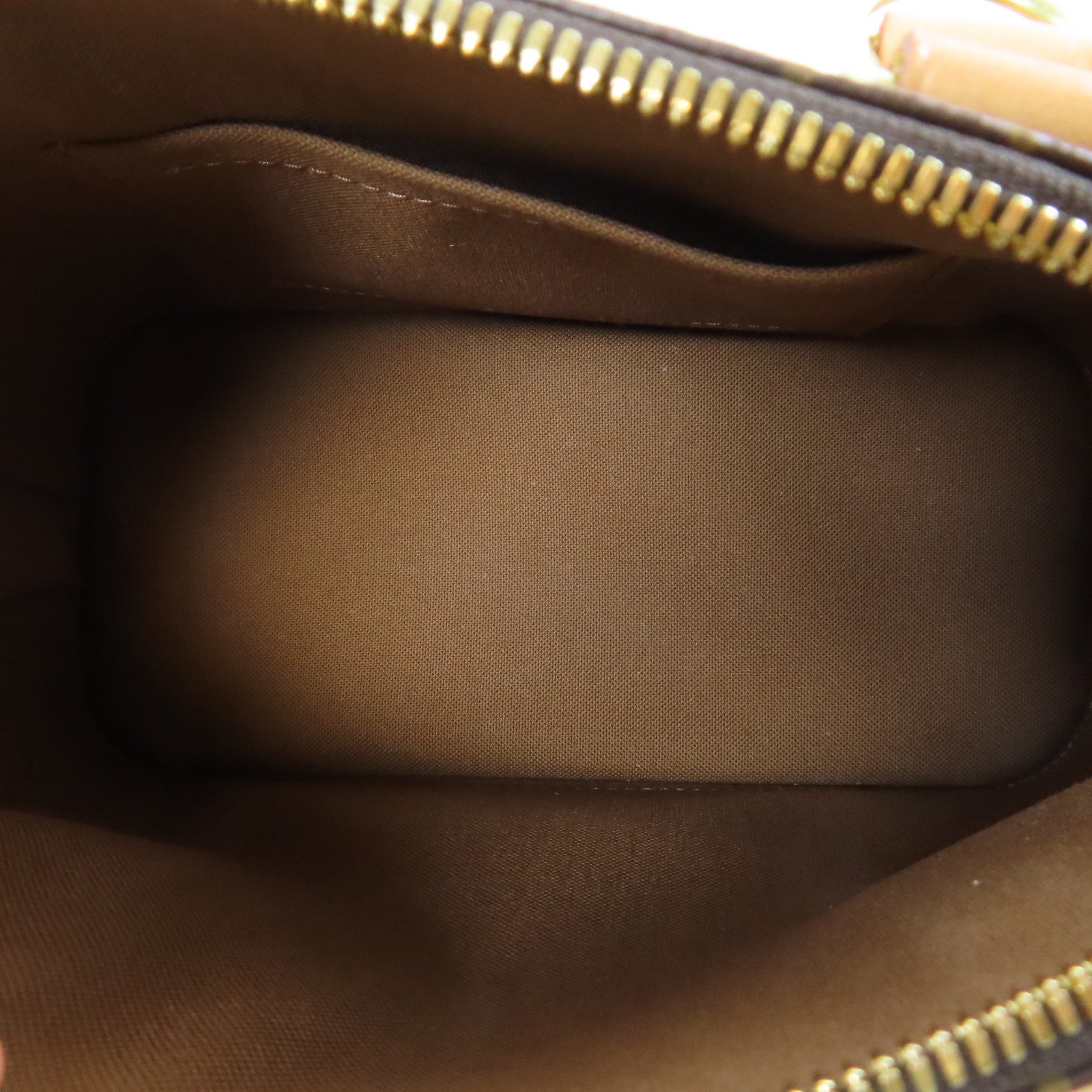 LOUIS VUITTON Monogram Alma BB金扣手挽肩背兩用袋啡色