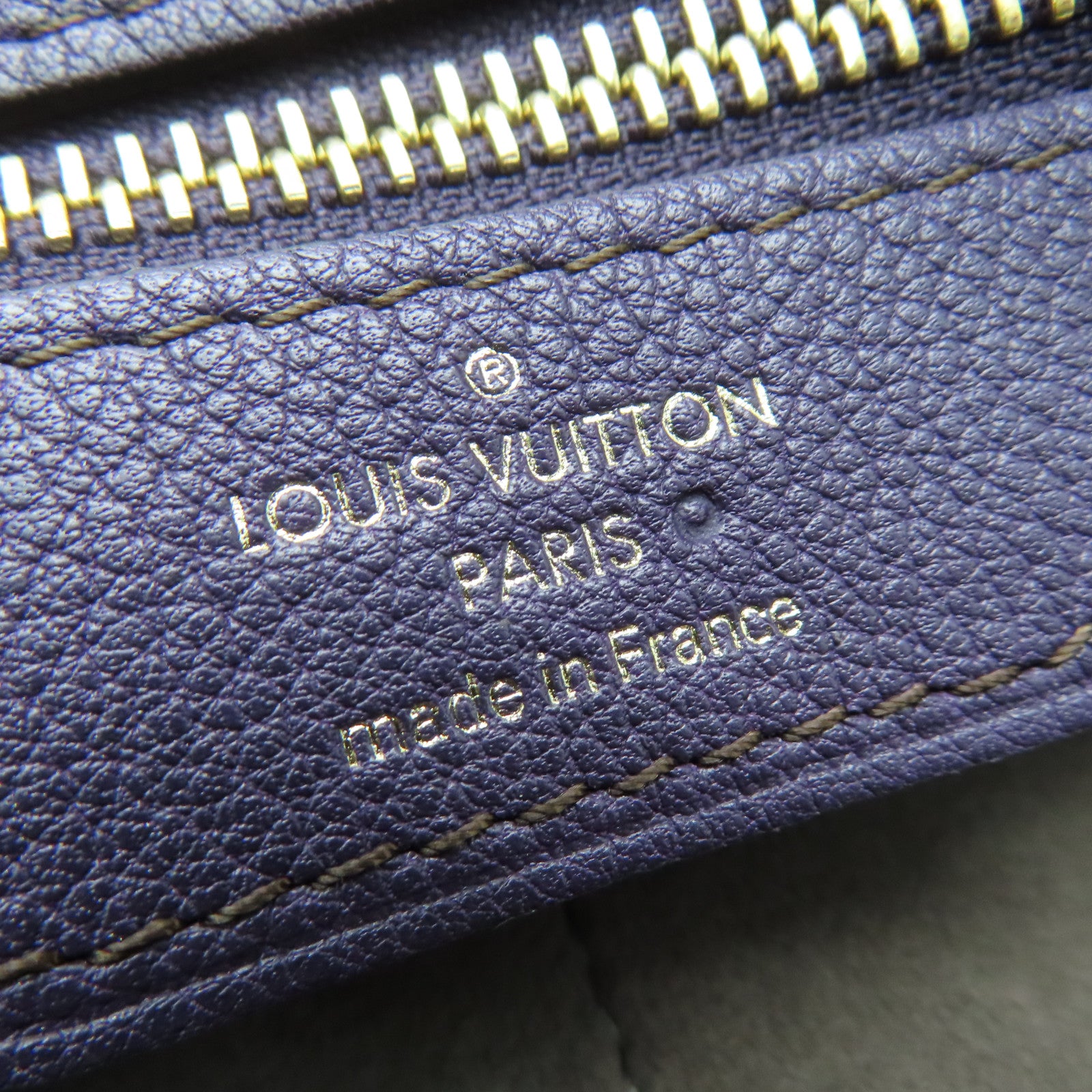 LOUIS VUITTON Mahina Stella PM金扣手挽肩背兩用袋紫色