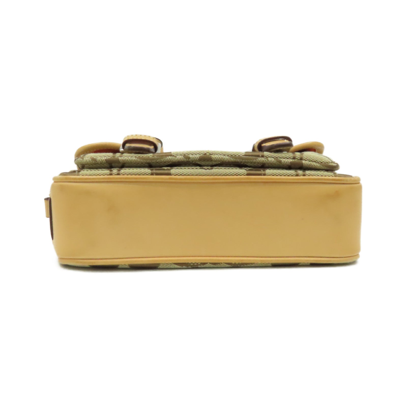 COACH 帆布Shoulder Bag銀扣肩背袋啡色