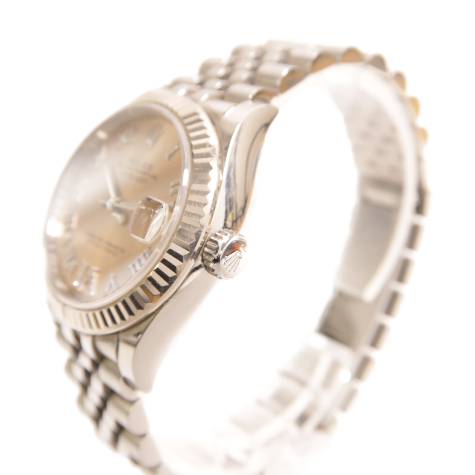 ROLEX Datejust 31mm不鏽鋼自動機芯手錶粉紅色