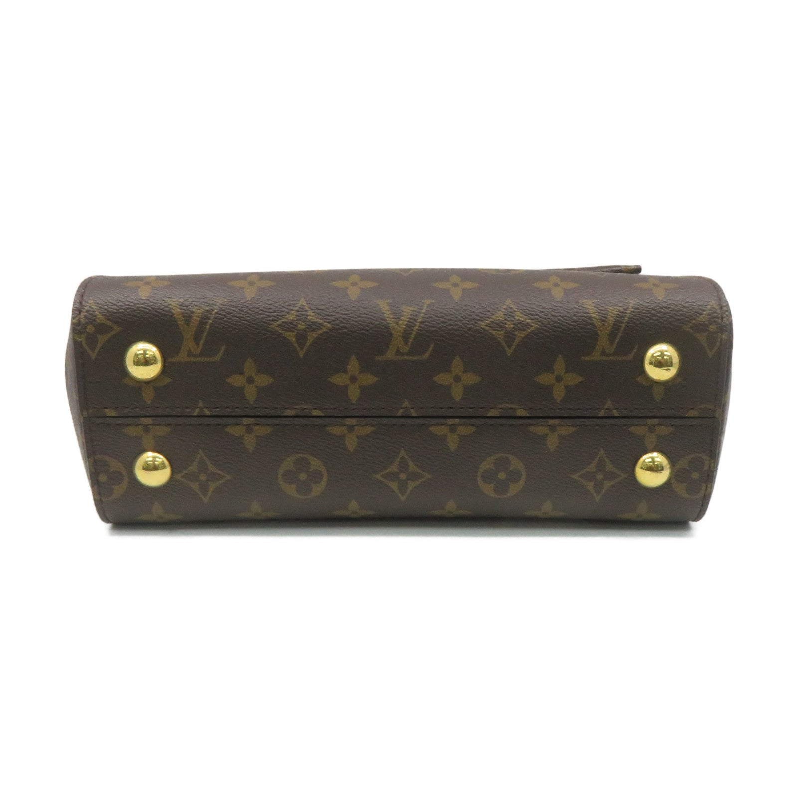 LOUIS VUITTON Monogram Cluny BB 2Way Shoulder Bag手挽肩背兩用袋啡色