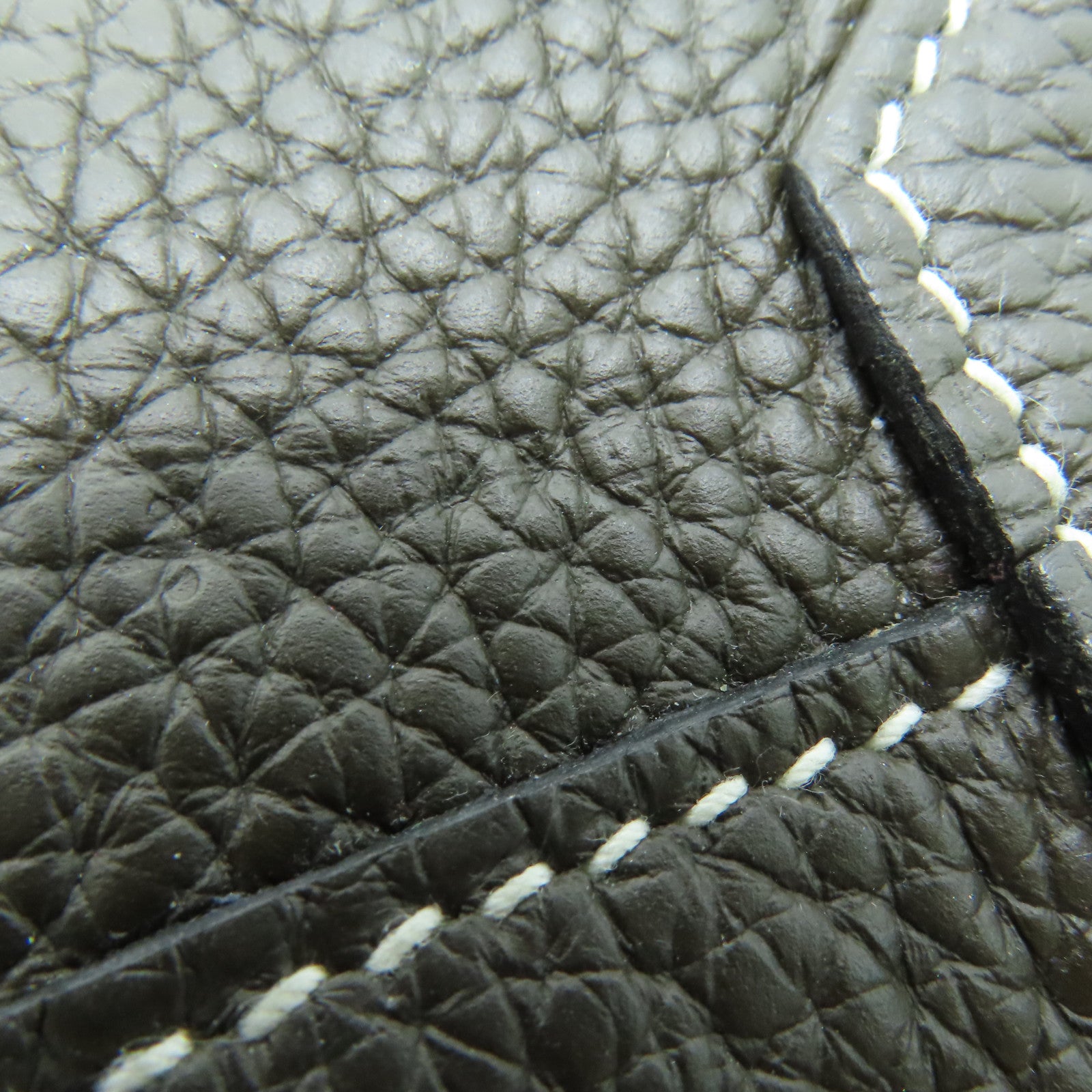 HERMES Clemence皮革Double Sens 45手挽袋/肩背袋啡色綠色