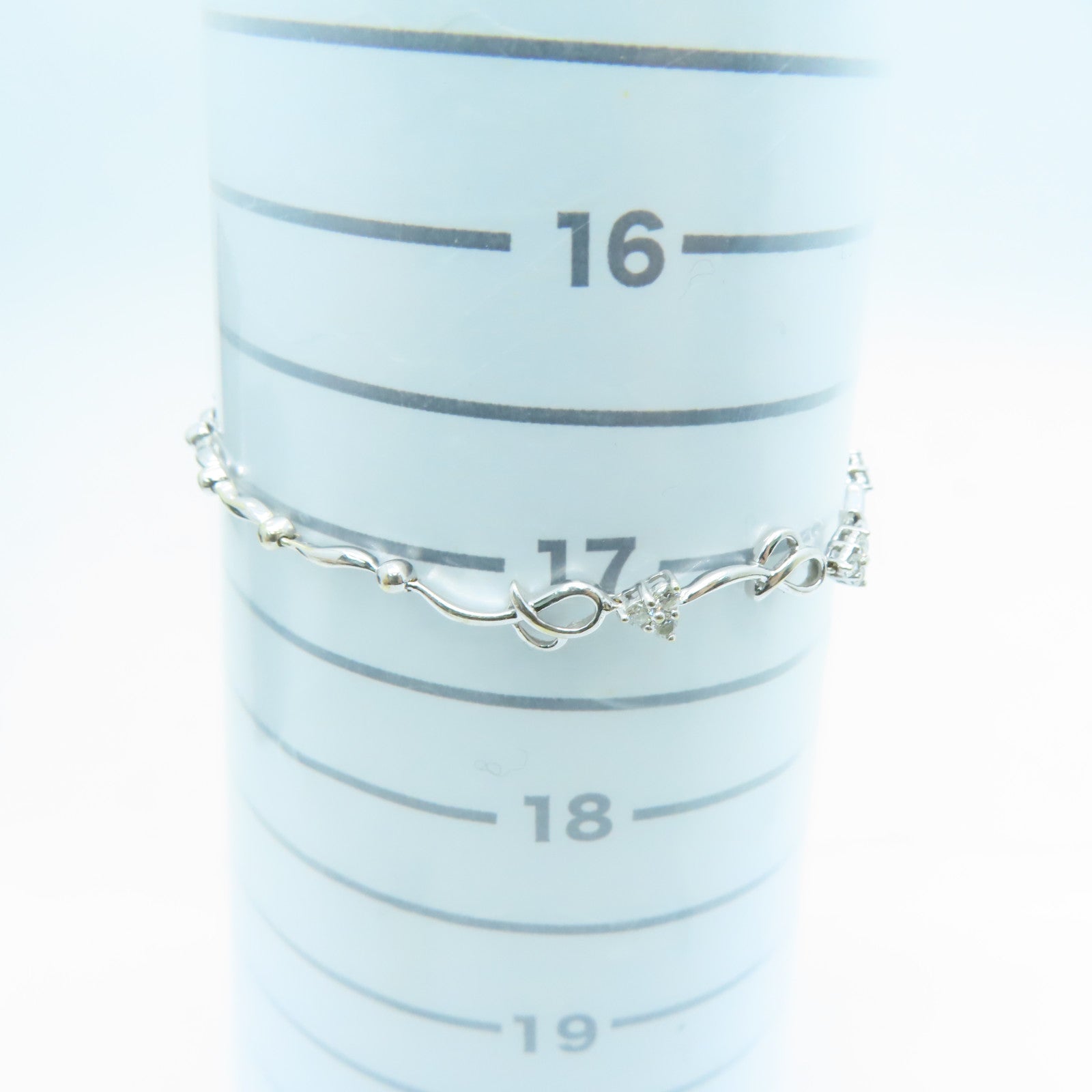 JEWELRY 18K白金Diamond Bracelet钻石手链