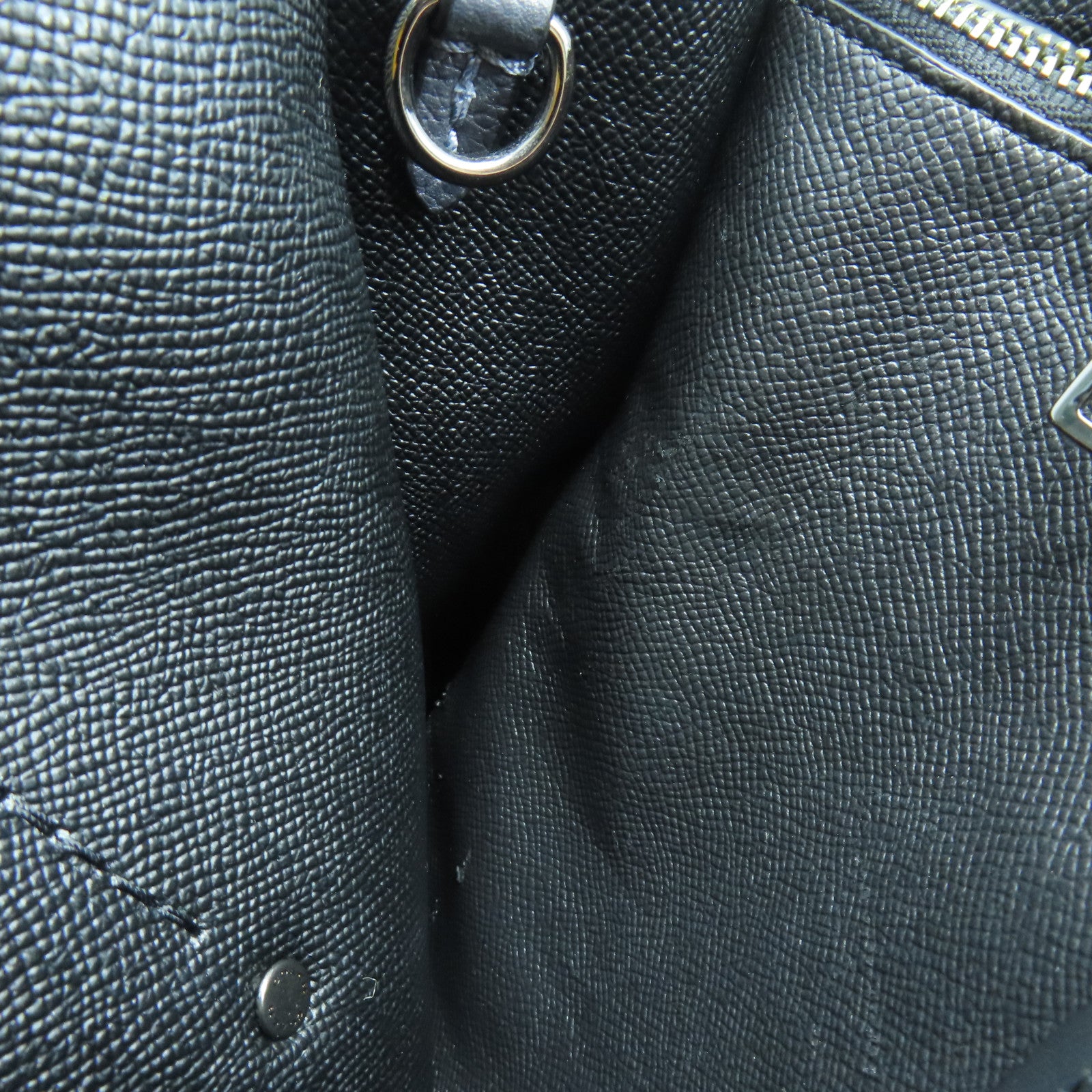 COACH 牛皮皮革Tote Bag金扣/黑扣手挽袋灰色