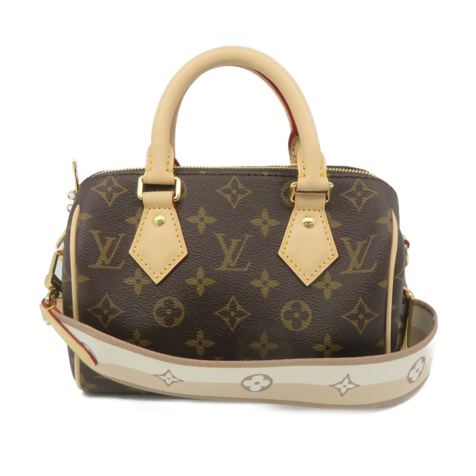 LOUIS VUITTON Monogram Speedy Bandouliere 20 2Way Shoulder Bag手挽肩背兩用袋啡色