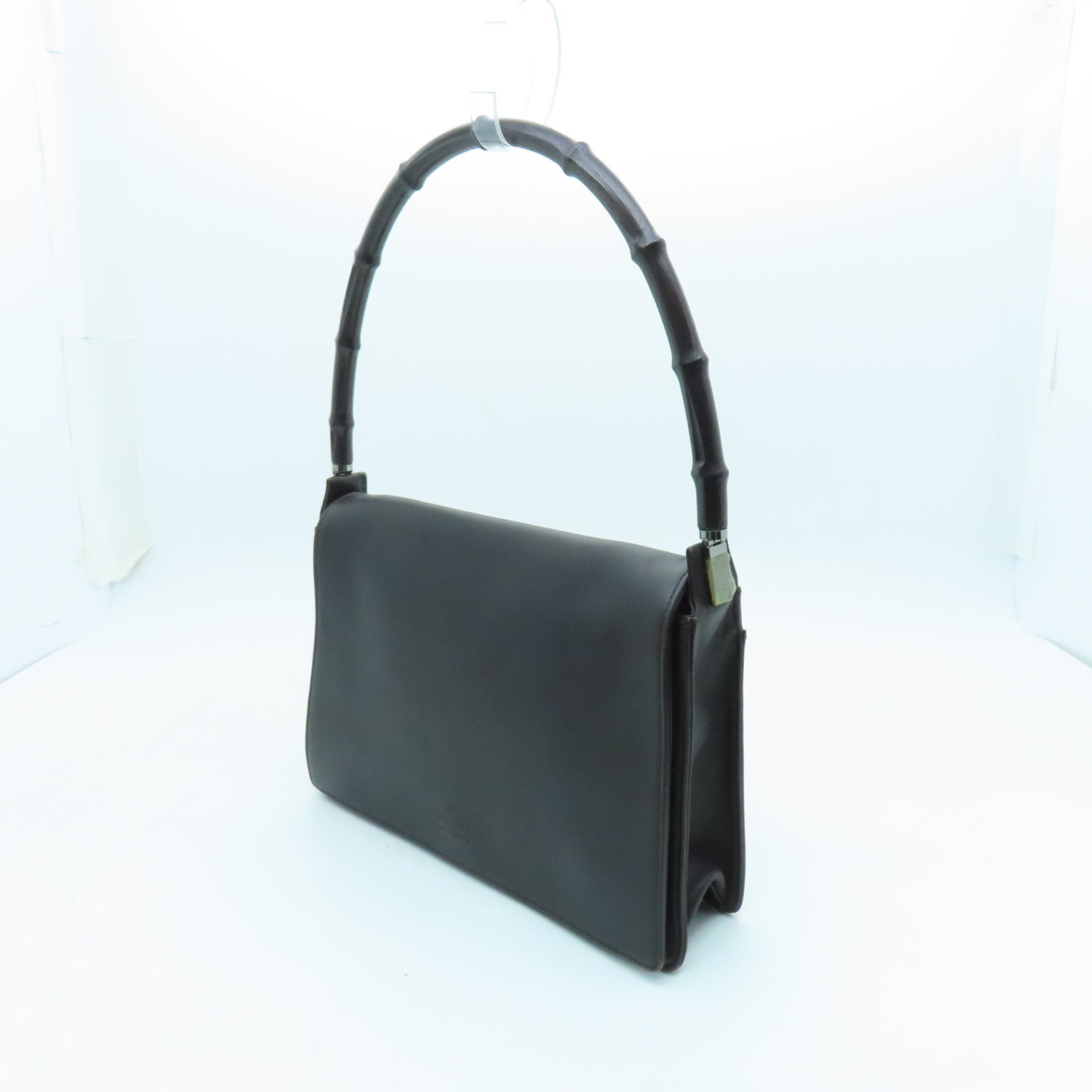 GUCCI cowhide leather Shoulder Bag black