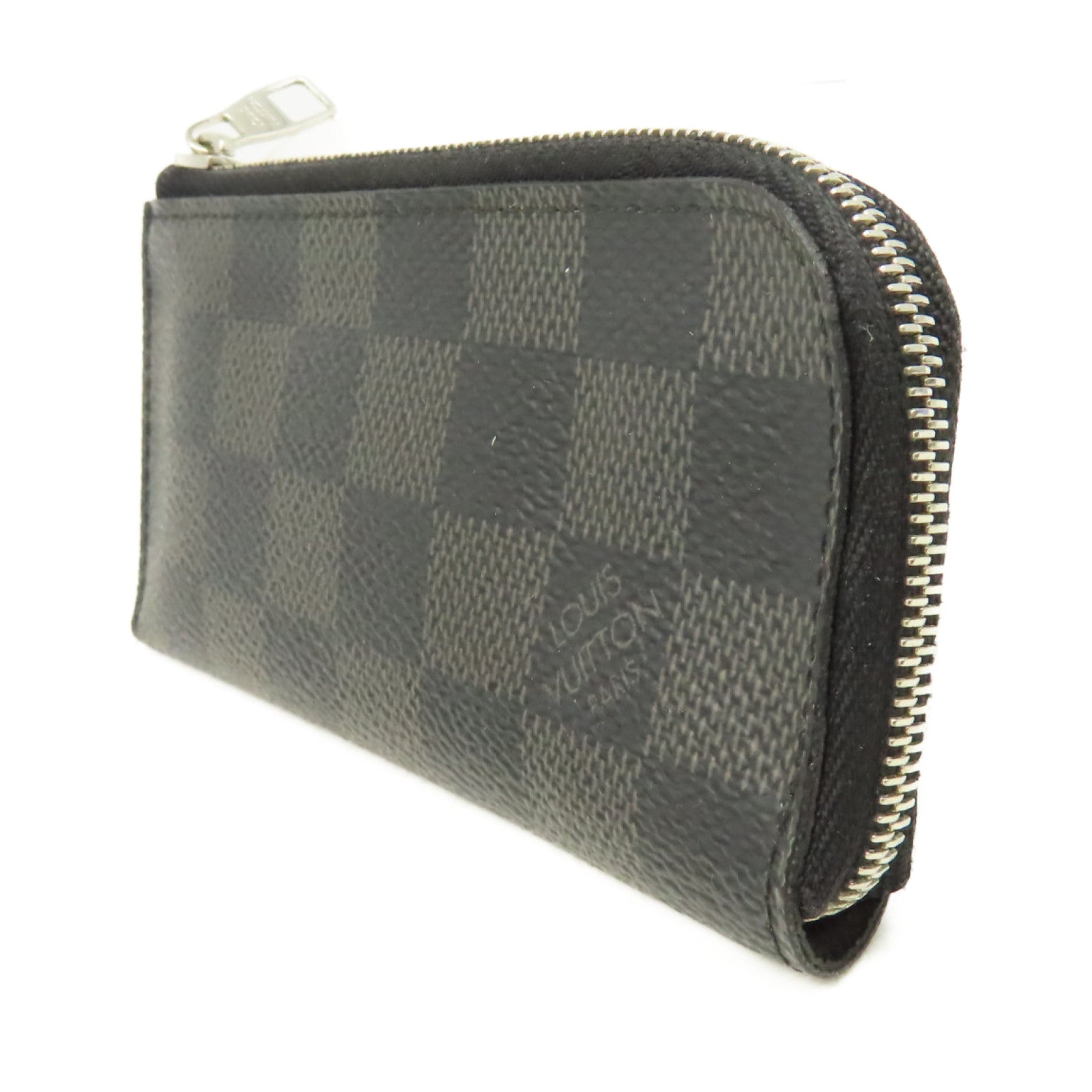 LOUIS VUITTON Damier 4 Key Holder鎖匙套黑色