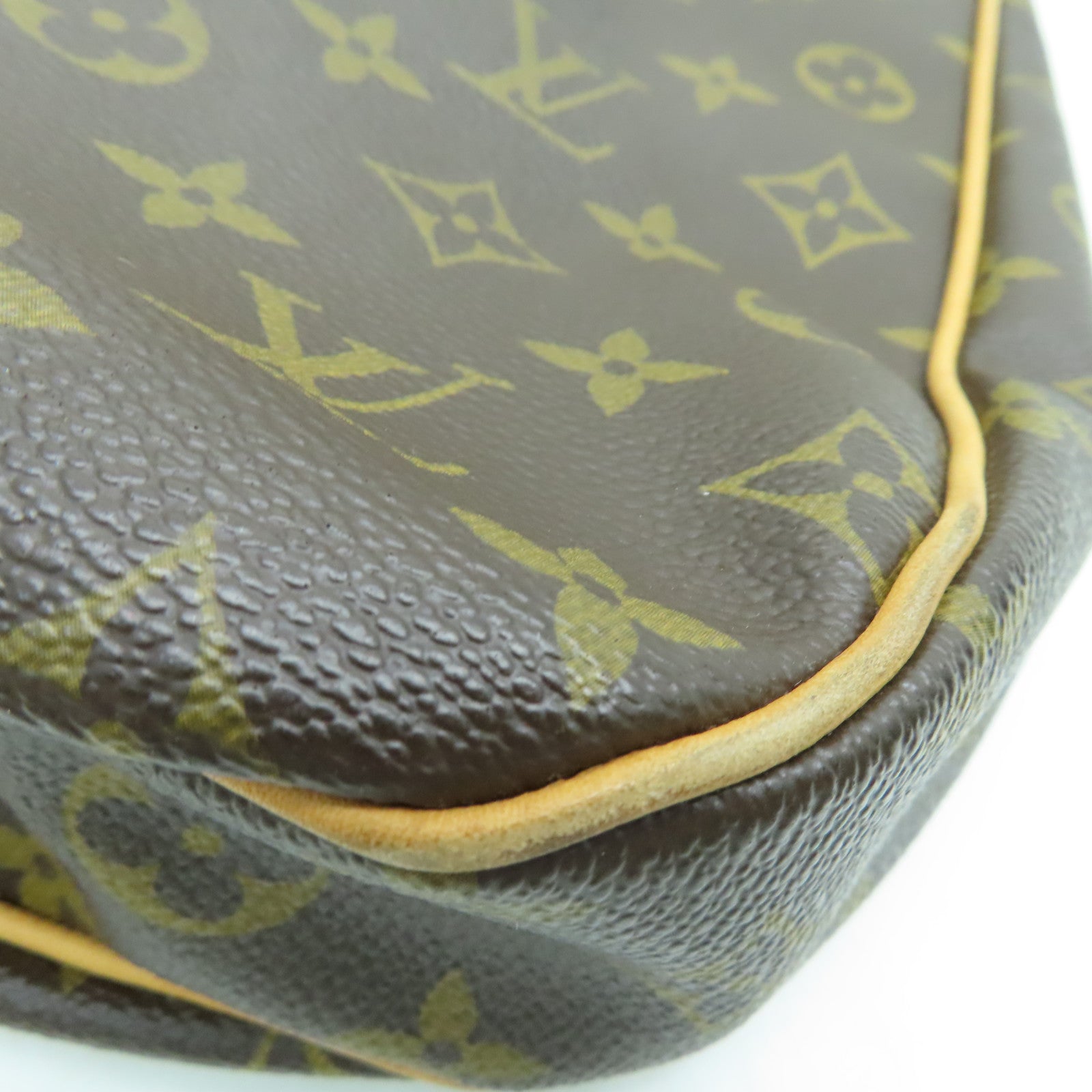 LOUIS VUITTON Monogram Odeon GM 2 way Shoulder金扣手挽肩背两用袋啡色