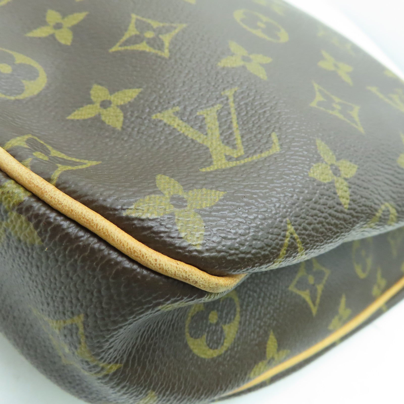 LOUIS VUITTON Monogram Odeon GM 2 way Shoulder金扣手挽肩背两用袋啡色