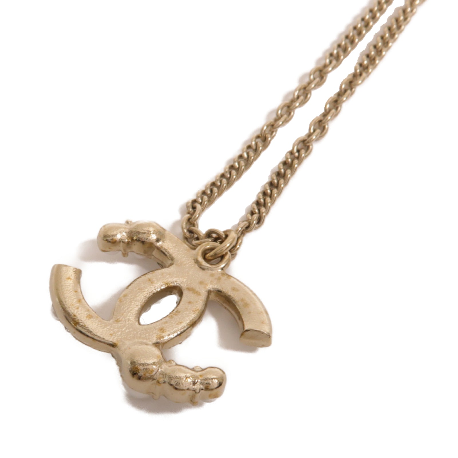 CHANEL PVC/金屬Necklace項鏈金色