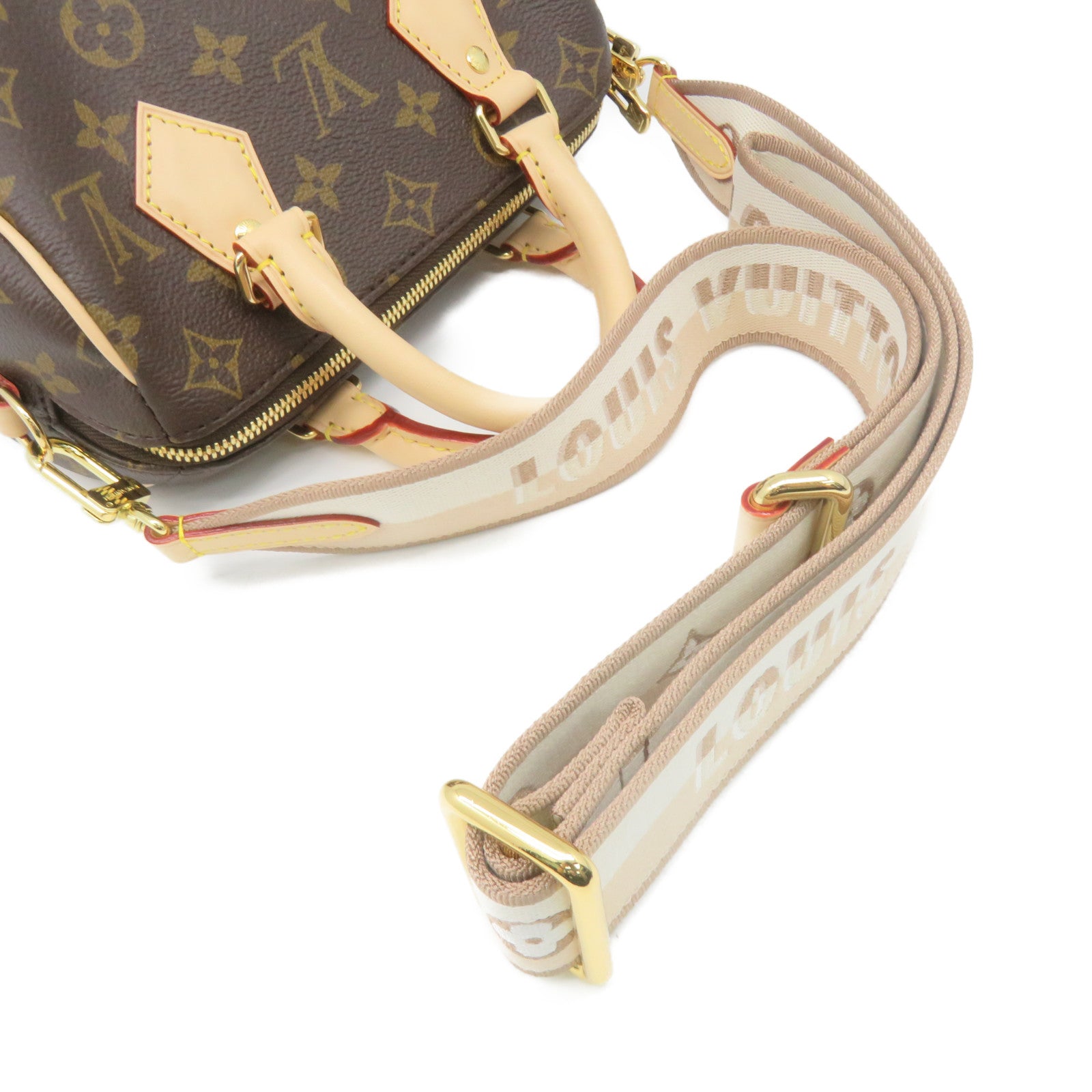 LOUIS VUITTON Monogram Speedy Bandouliere 20 2Way Shoulder Bag手挽肩背兩用袋啡色