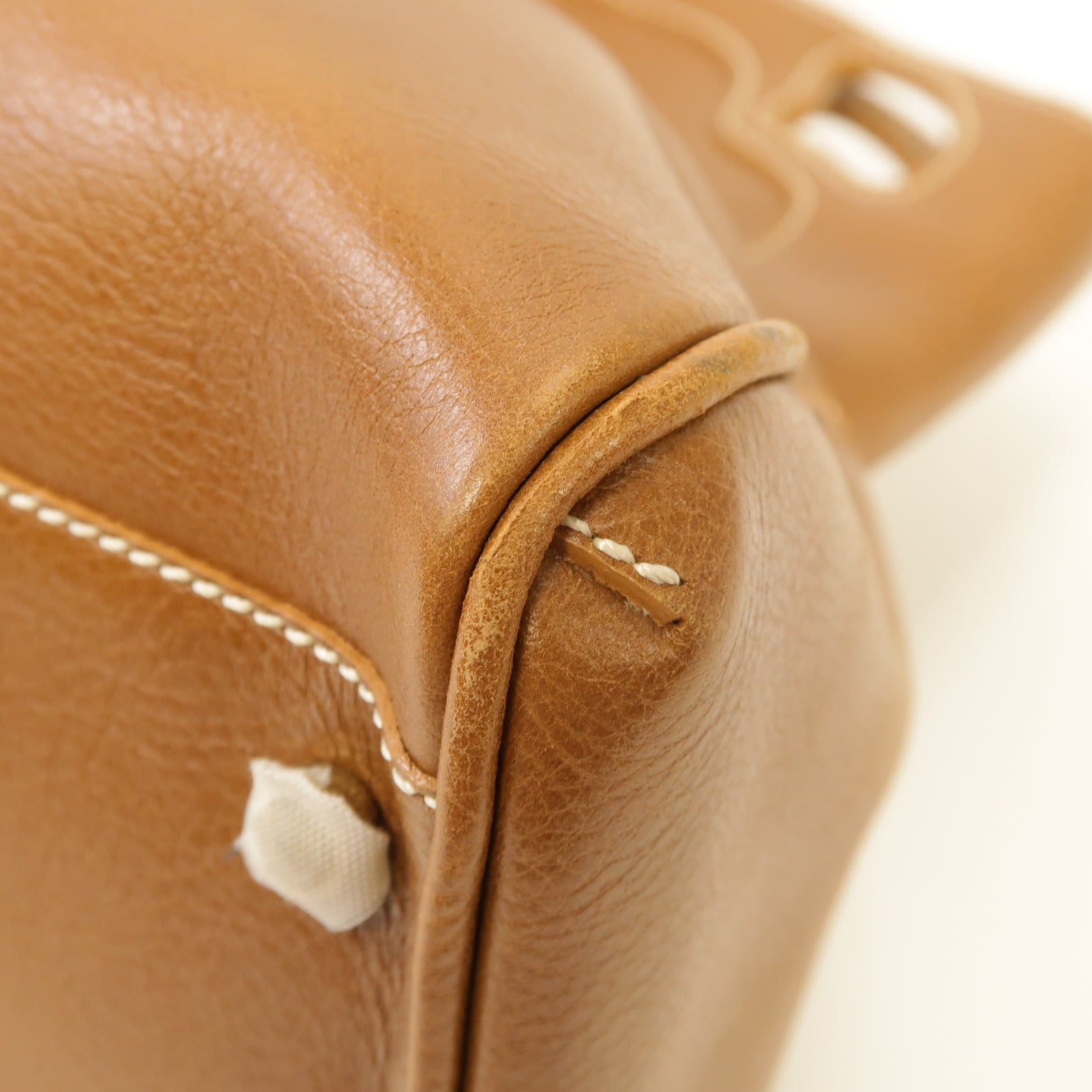 CARTIER 牛皮皮革Marcello Shoulder Bag金扣肩背袋棕色