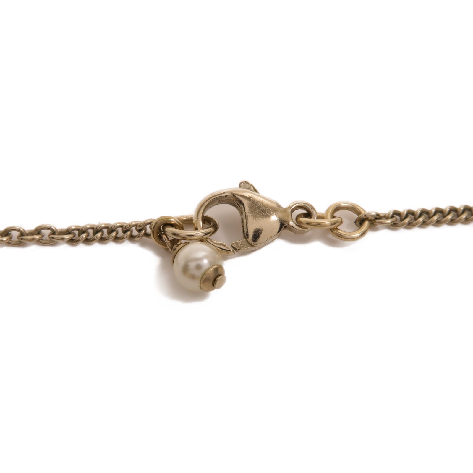 CHANEL PVC/金屬Necklace項鏈金色
