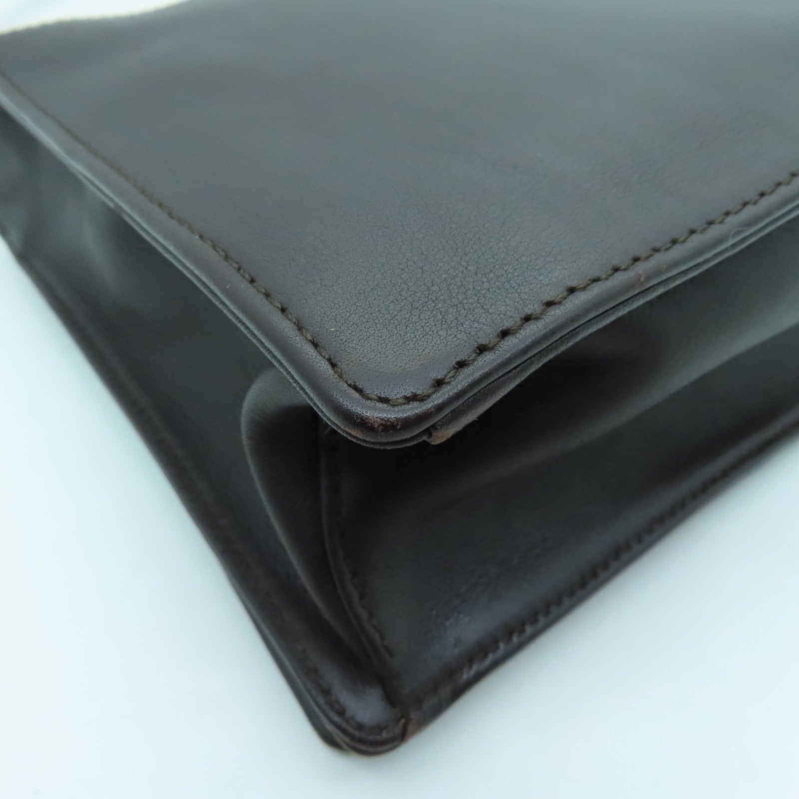 GUCCI cowhide leather Shoulder Bag black