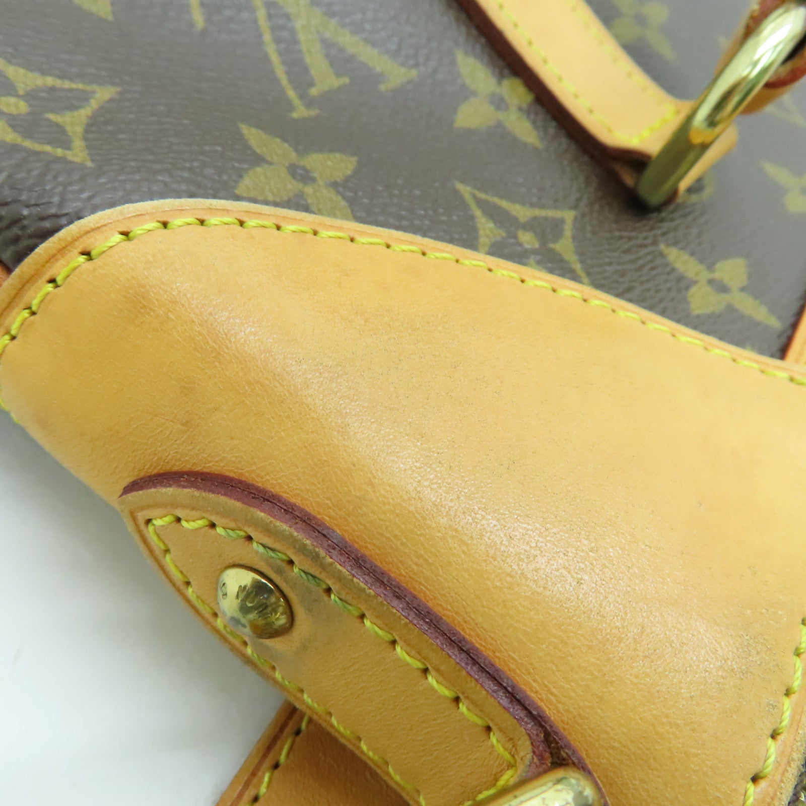 LOUIS VUITTON Monogram Odeon GM 2 way Shoulder金扣手挽肩背两用袋啡色