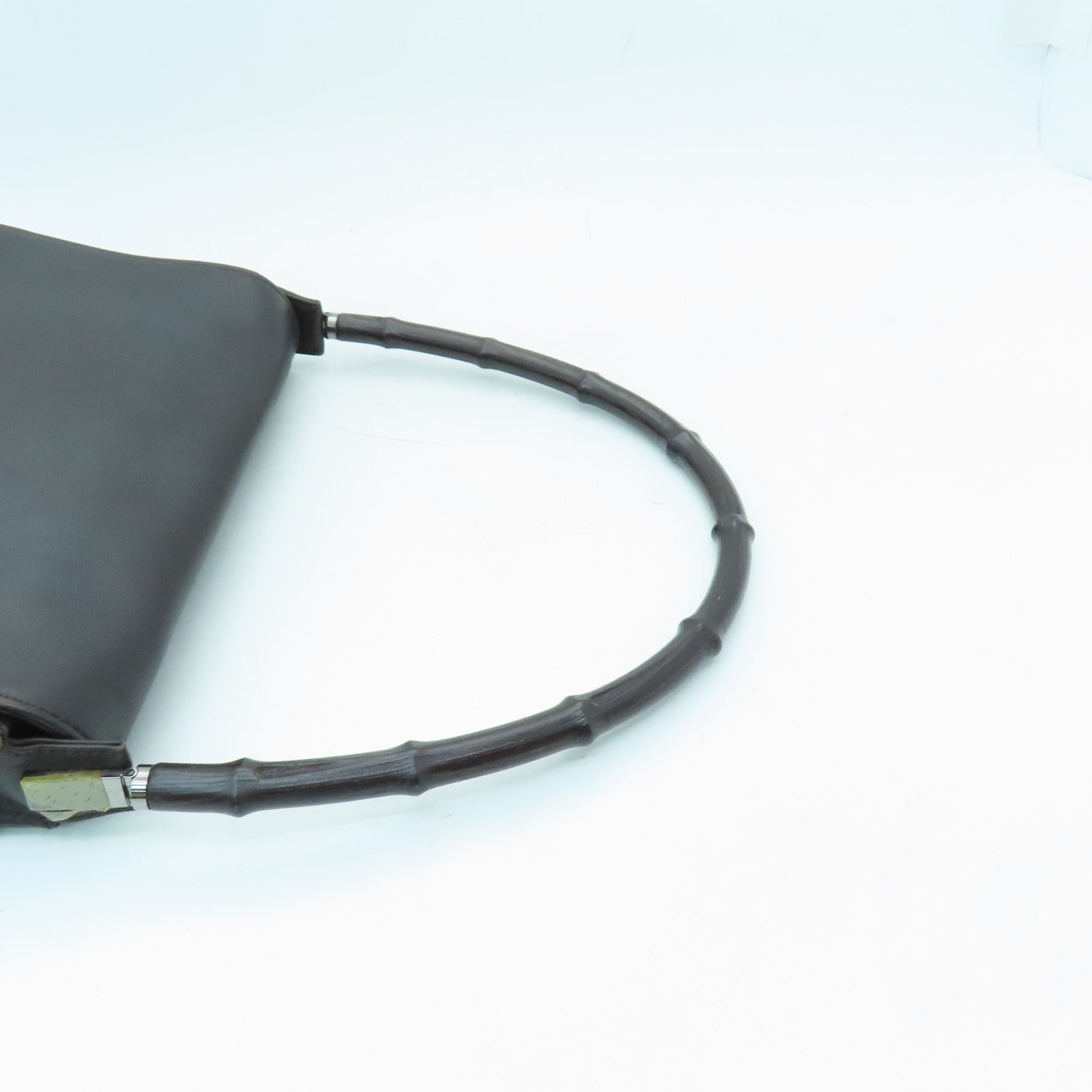 GUCCI cowhide leather Shoulder Bag black