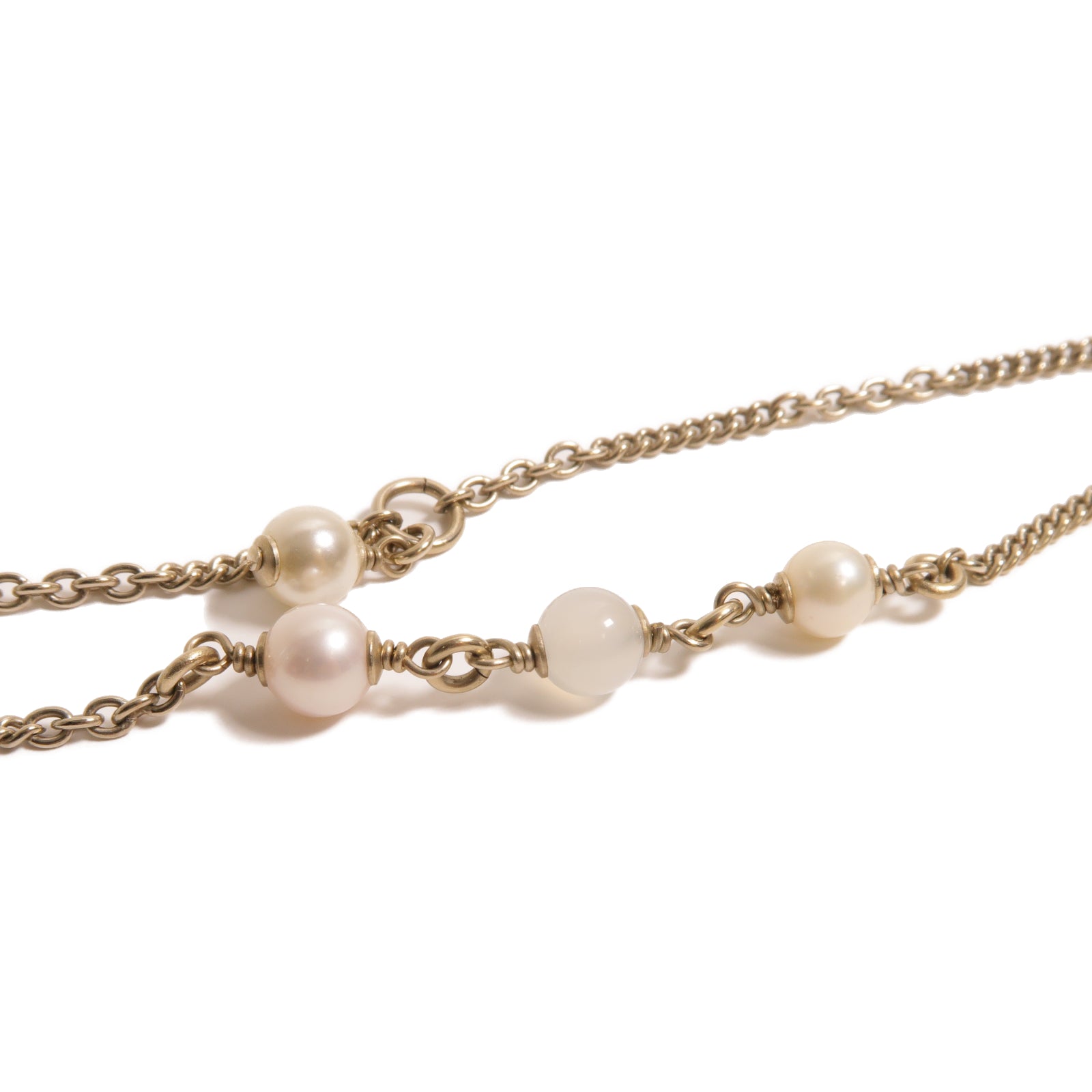 CHANEL PVC/金屬Necklace項鏈金色