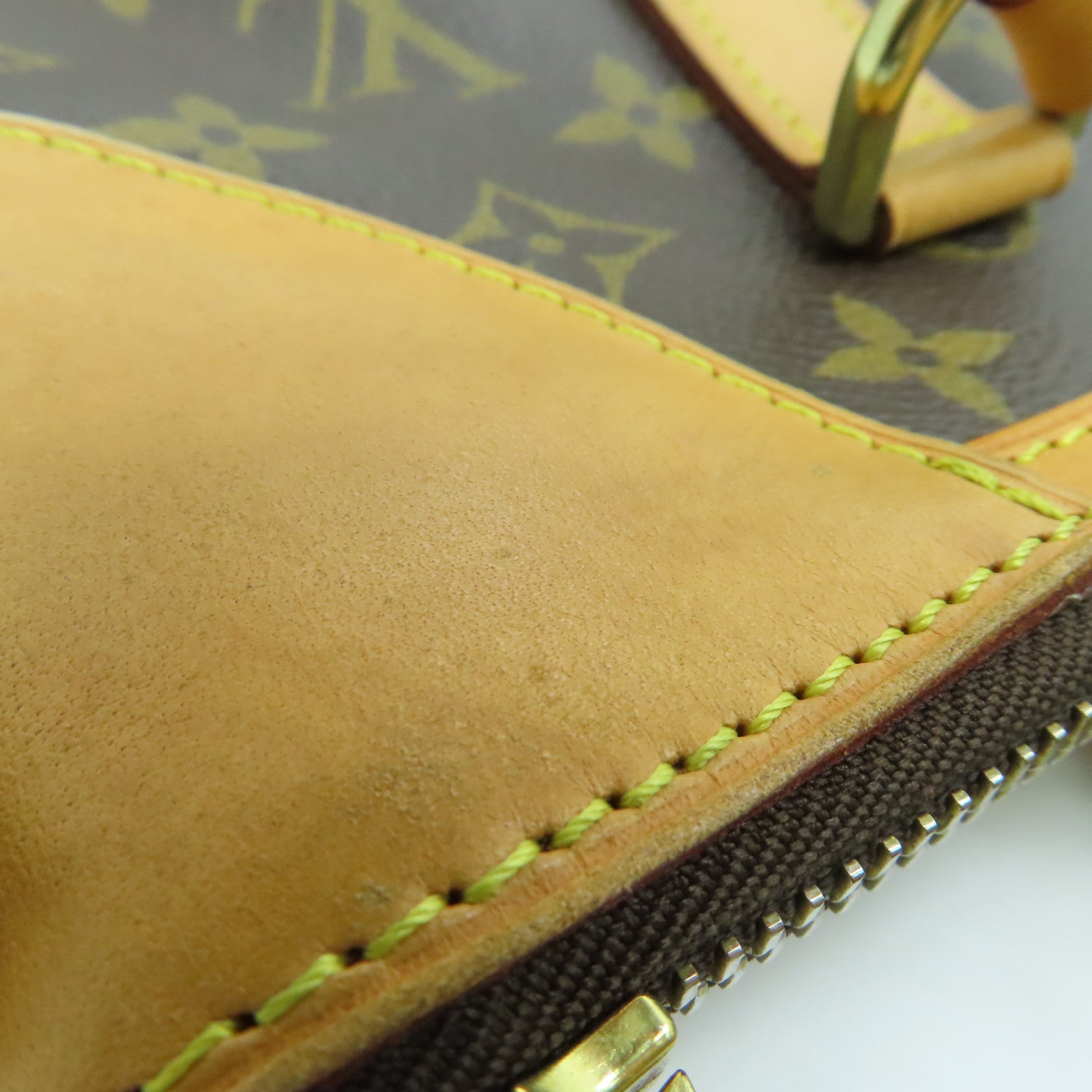 LOUIS VUITTON Monogram Odeon GM 2 way Shoulder金扣手挽肩背两用袋啡色