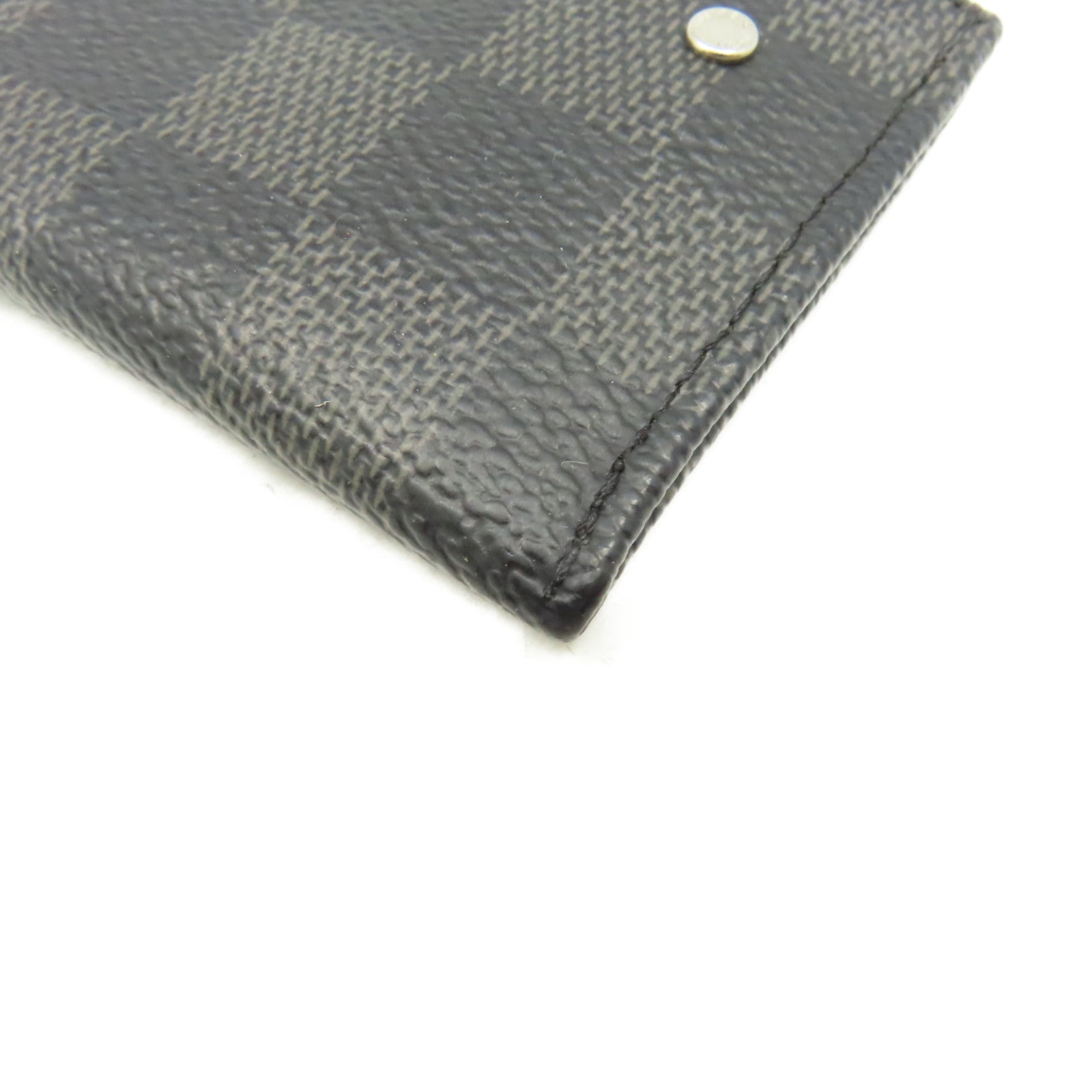 LOUIS VUITTON Damier 4 Key Holder鎖匙套黑色