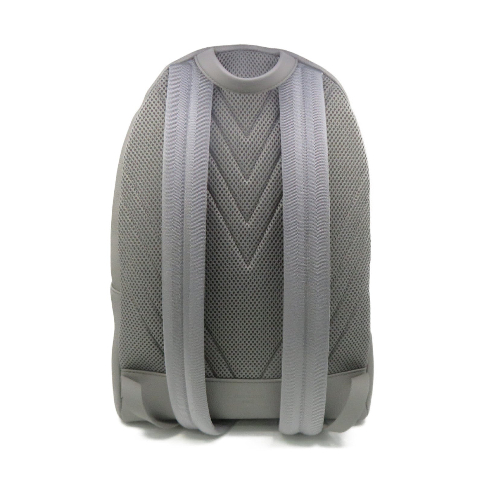grey and white louis vuitton backpack LOUIS VUITTON Aerogram Takeoff Backpack back white gray