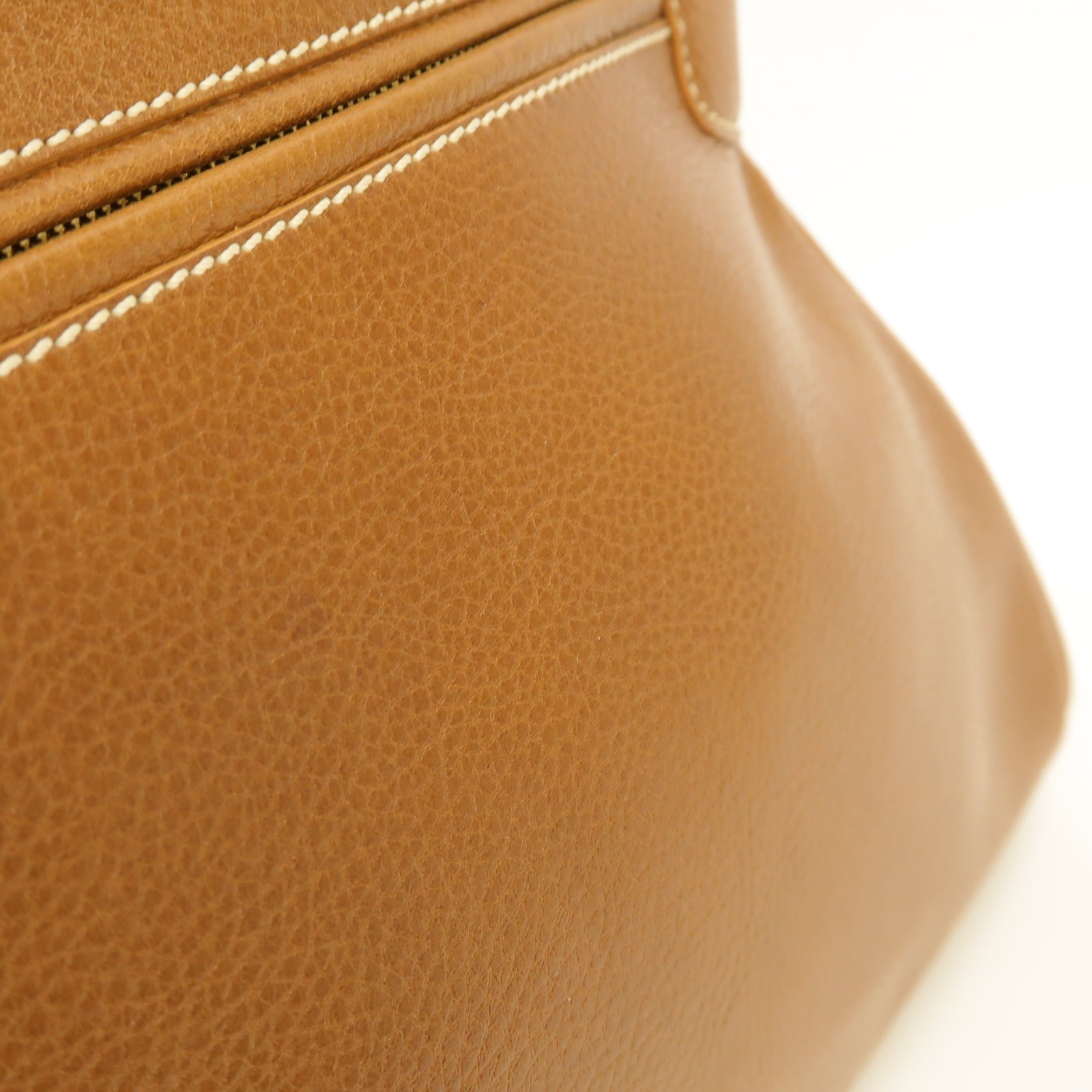 CARTIER 牛皮皮革Marcello Shoulder Bag金扣肩背袋棕色