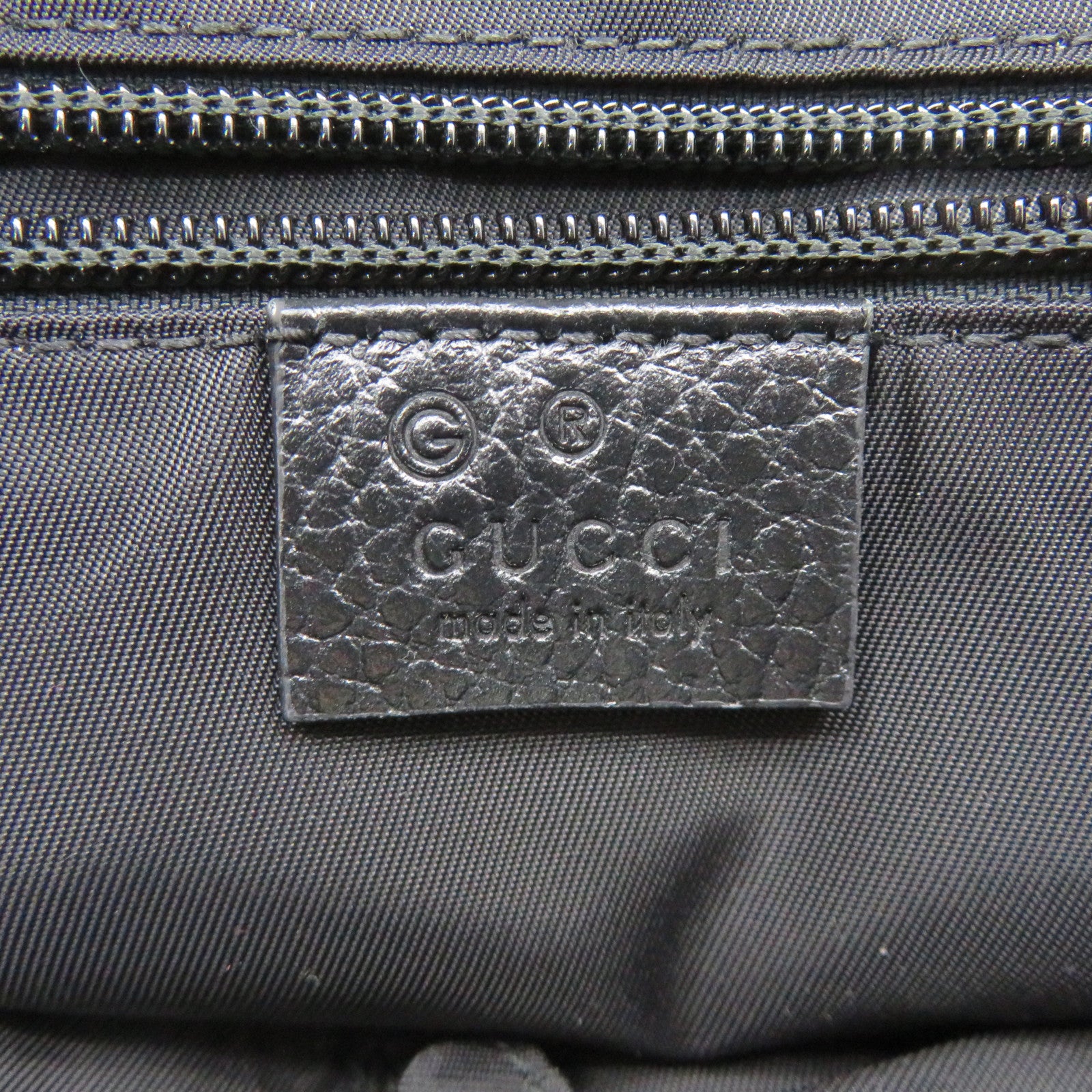 GUCCI 尼龍2Way Shoulder Bag手挽肩背兩用袋黑色