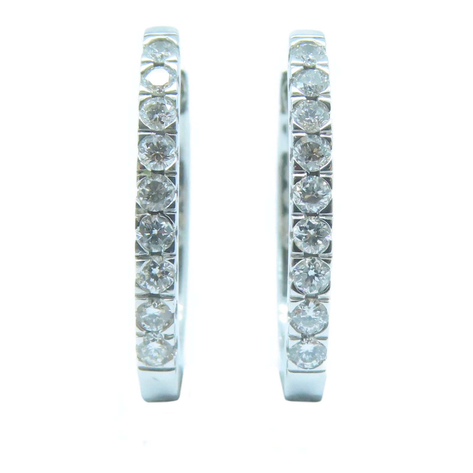 JEWELRY 18K白金Diamond Earrings鑽石耳環
