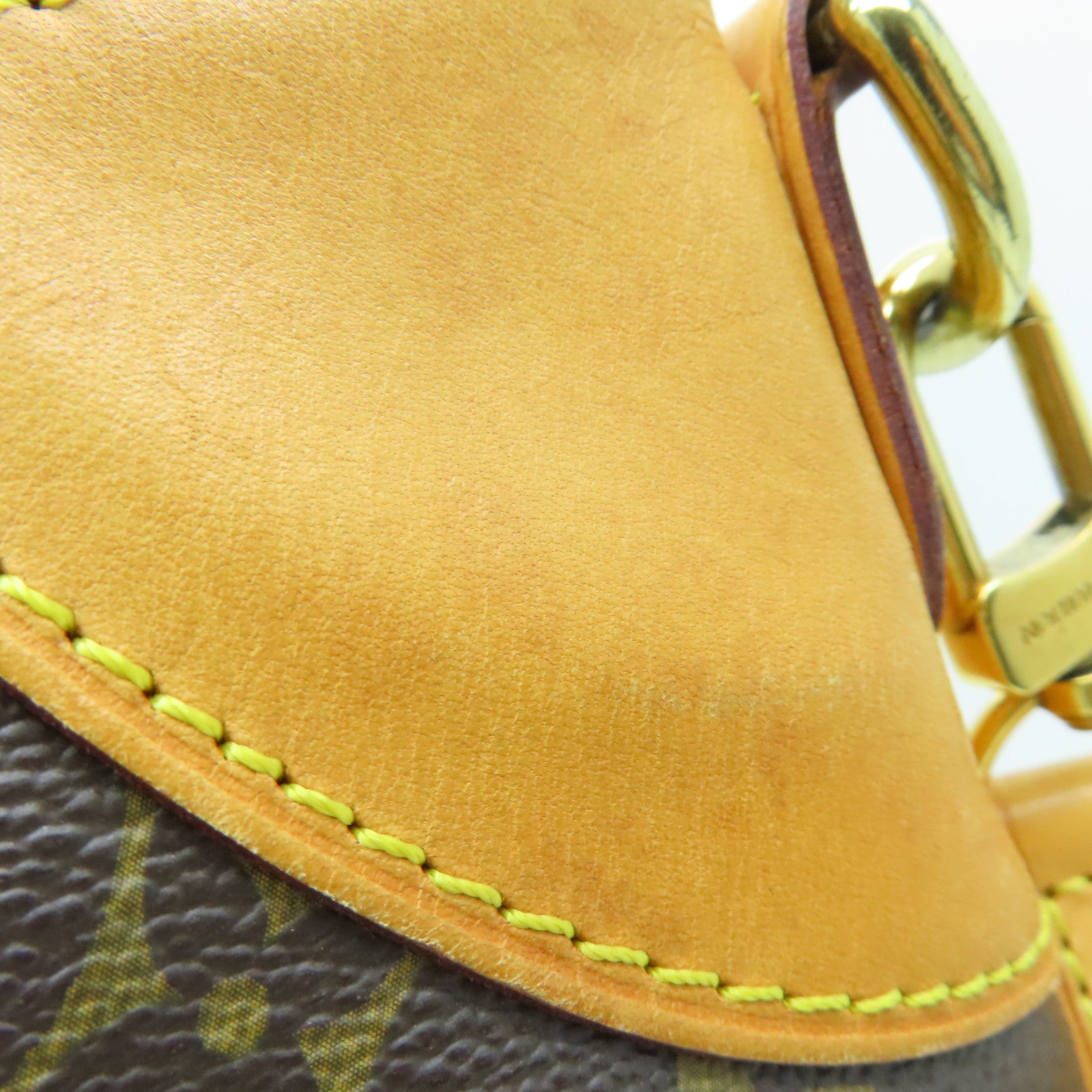 LOUIS VUITTON Monogram Odeon GM 2 way Shoulder金扣手挽肩背两用袋啡色