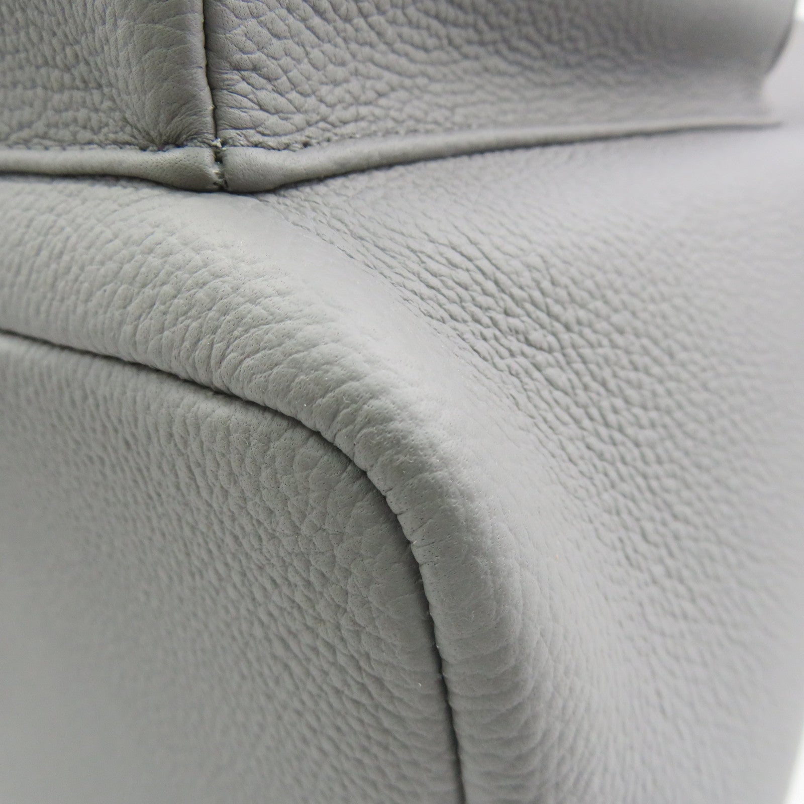 LOUIS VUITTON Aerogram Takeoff Backpack back white gray