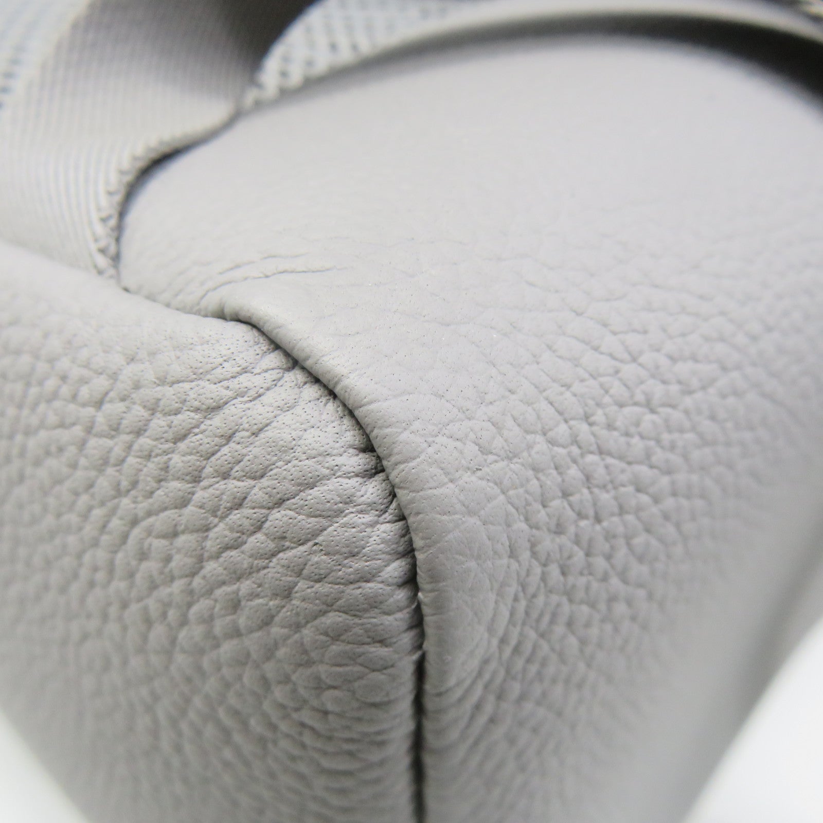 LOUIS VUITTON Aerogram Takeoff Backpack back white gray