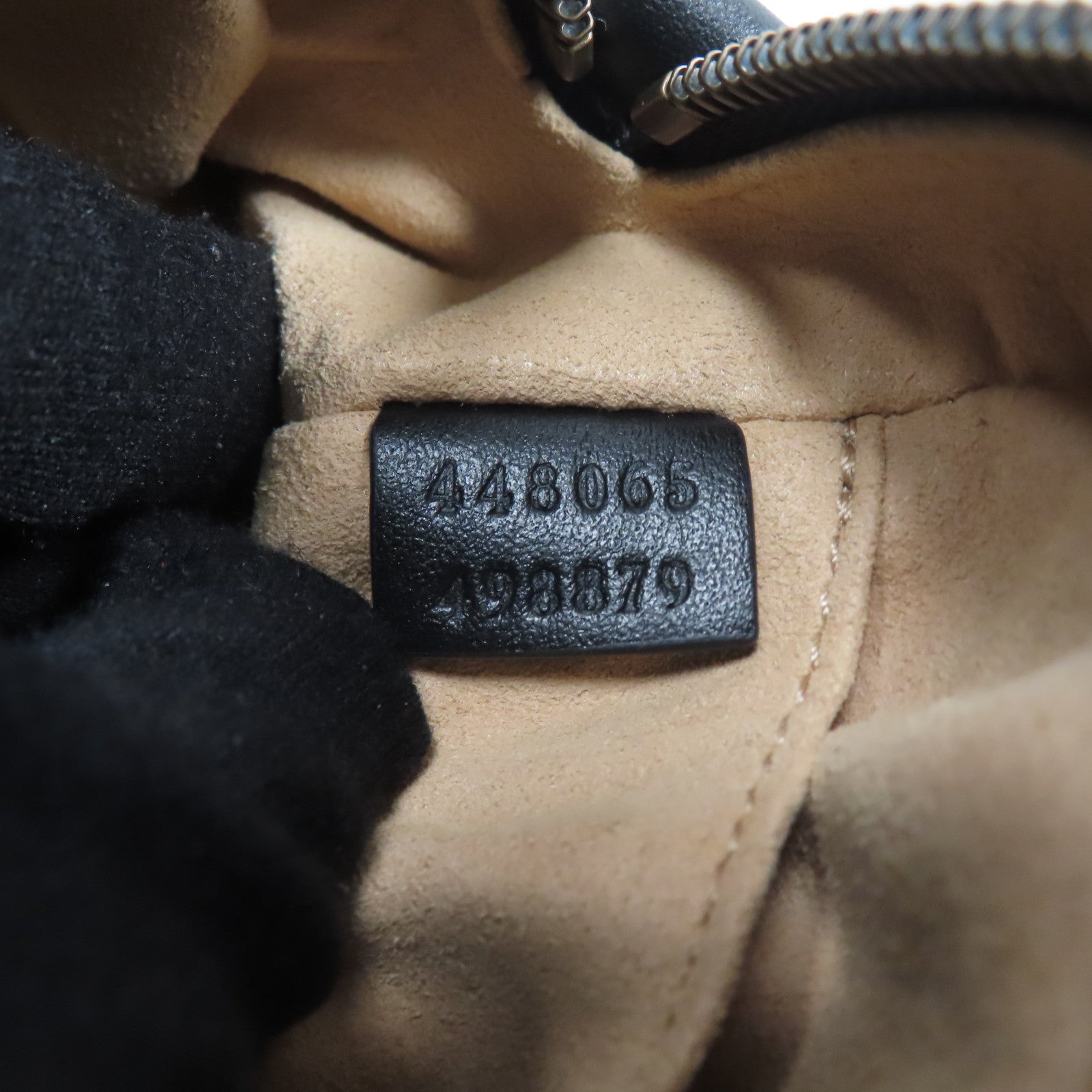 GUCCI 牛皮皮革GG Marmont金扣肩背袋黑色