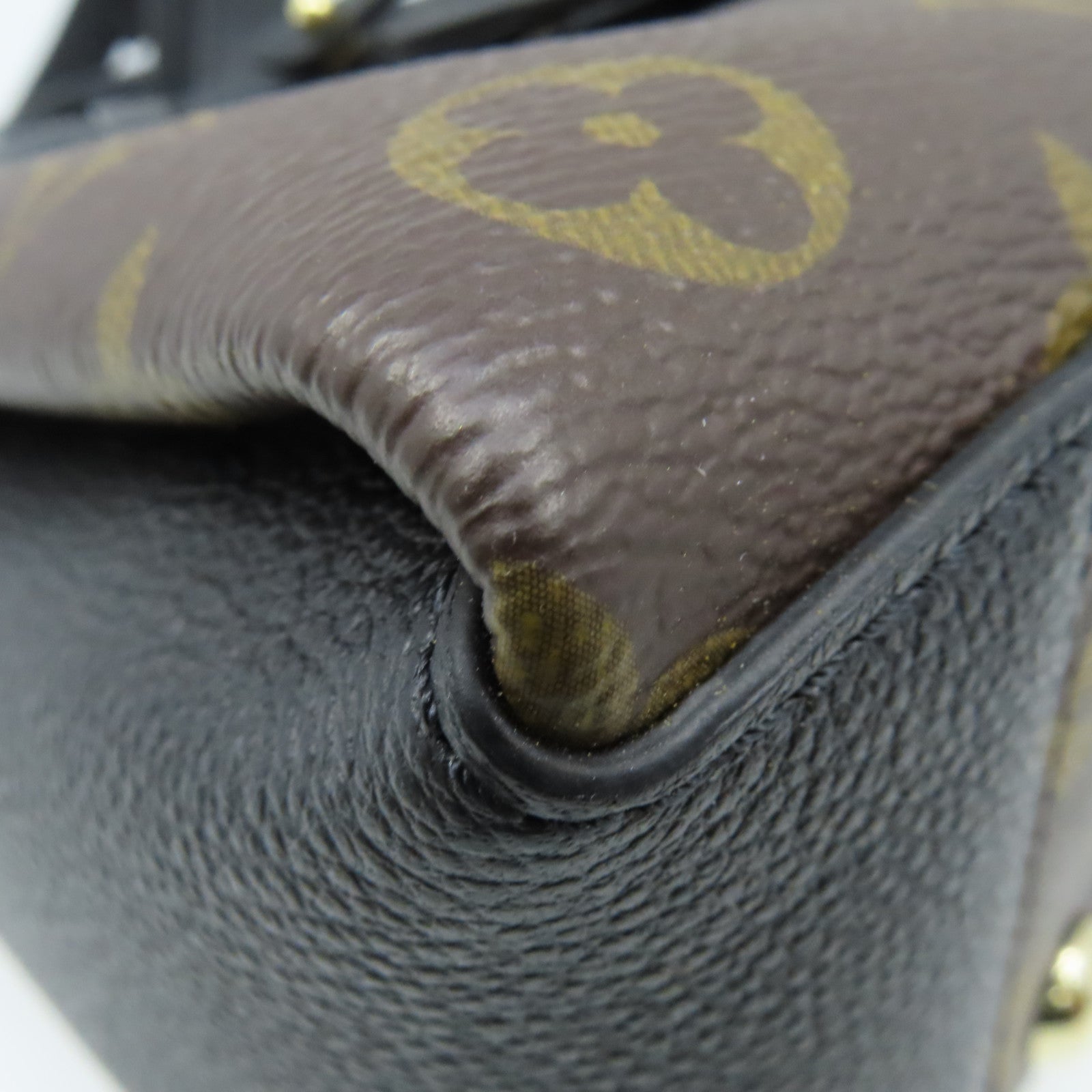 LOUIS VUITTON Monogram Soufflot MM 2Way Shoulder Bag手挽肩背兩用袋啡色
