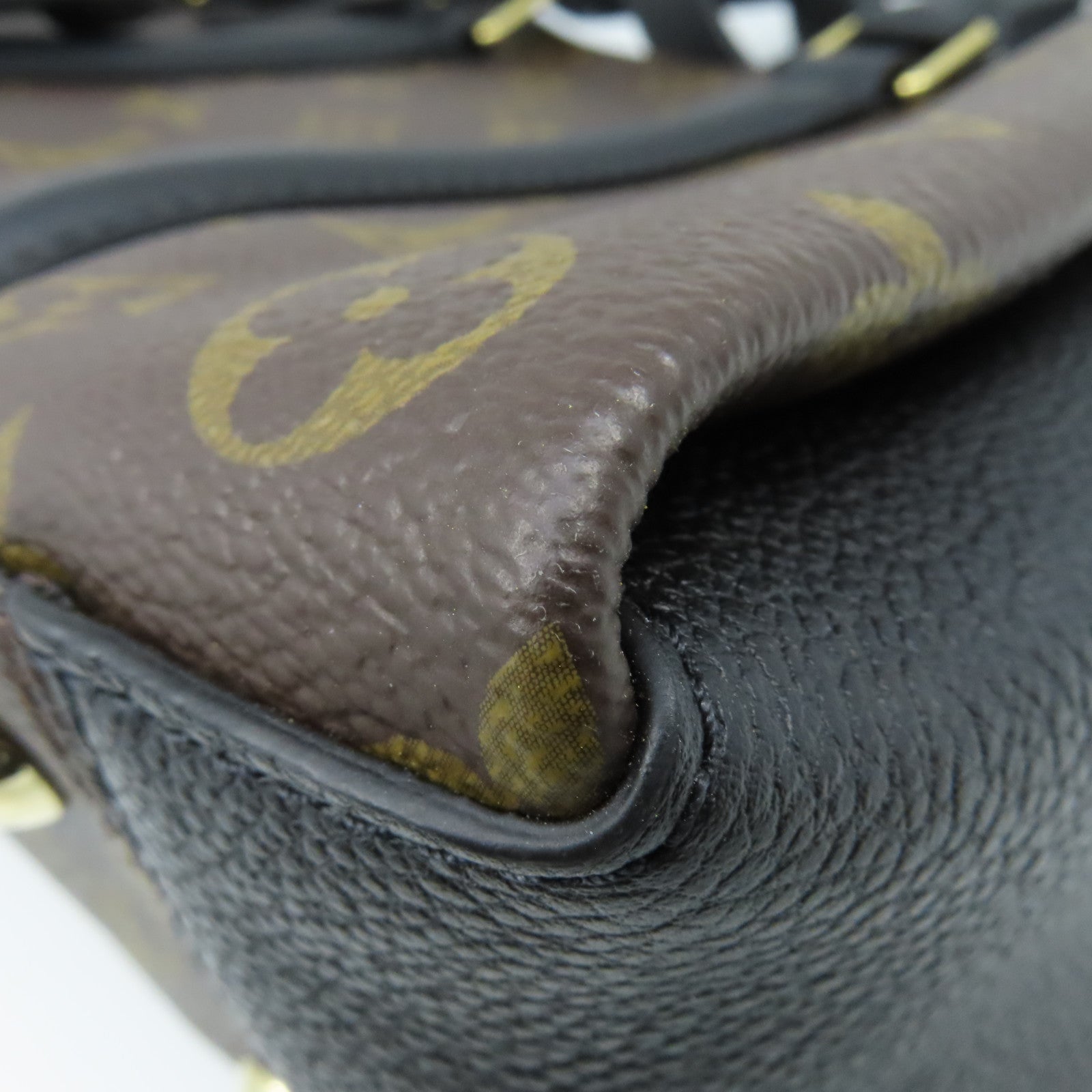 LOUIS VUITTON Monogram Soufflot MM 2Way Shoulder Bag手挽肩背兩用袋啡色
