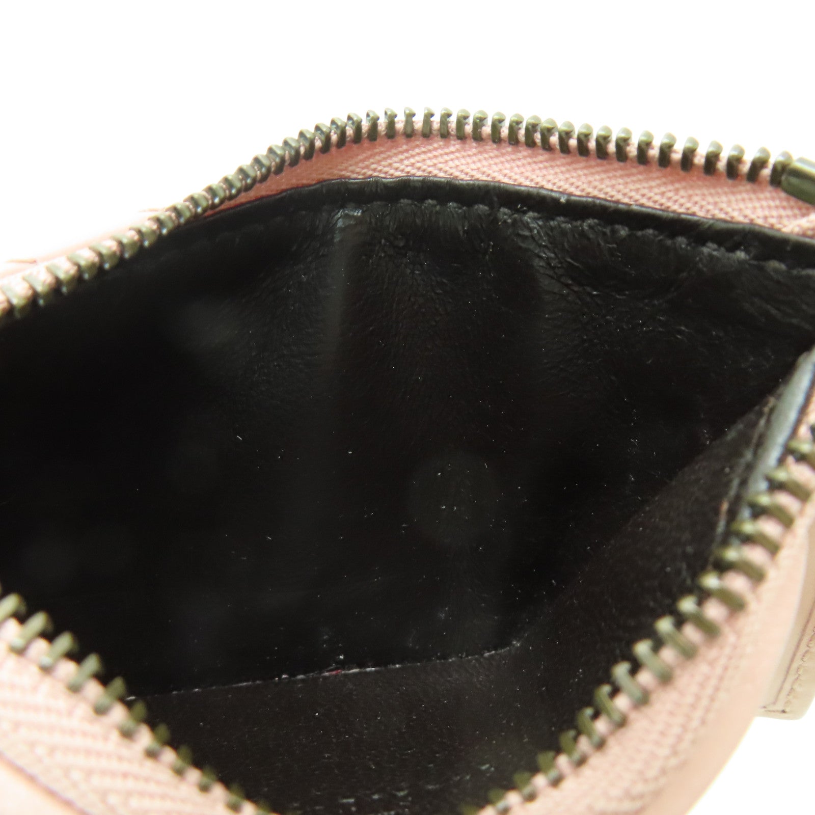 GUCCI 牛皮皮革Card Case金扣卡片套粉紅色