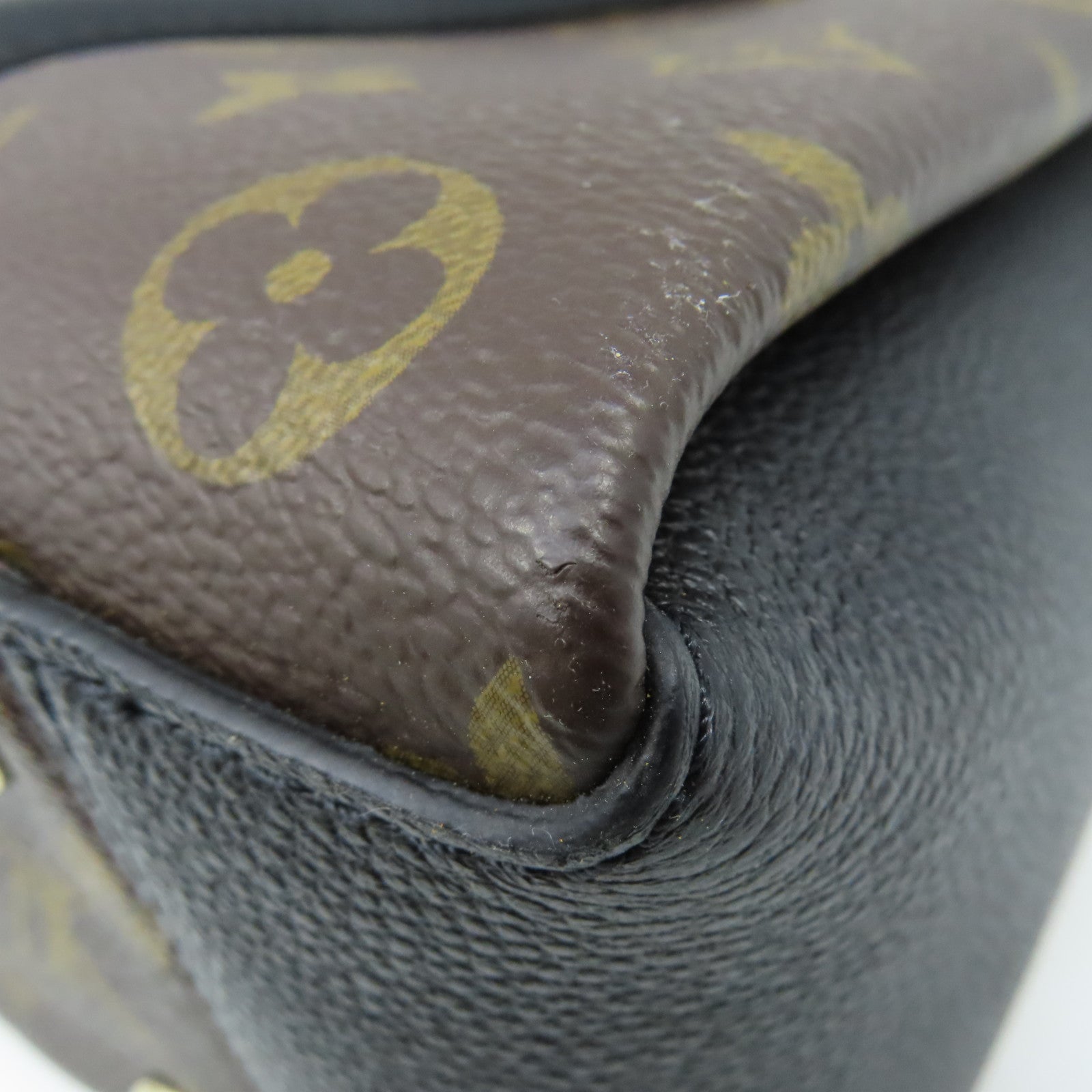 LOUIS VUITTON Monogram Soufflot MM 2Way Shoulder Bag手挽肩背兩用袋啡色