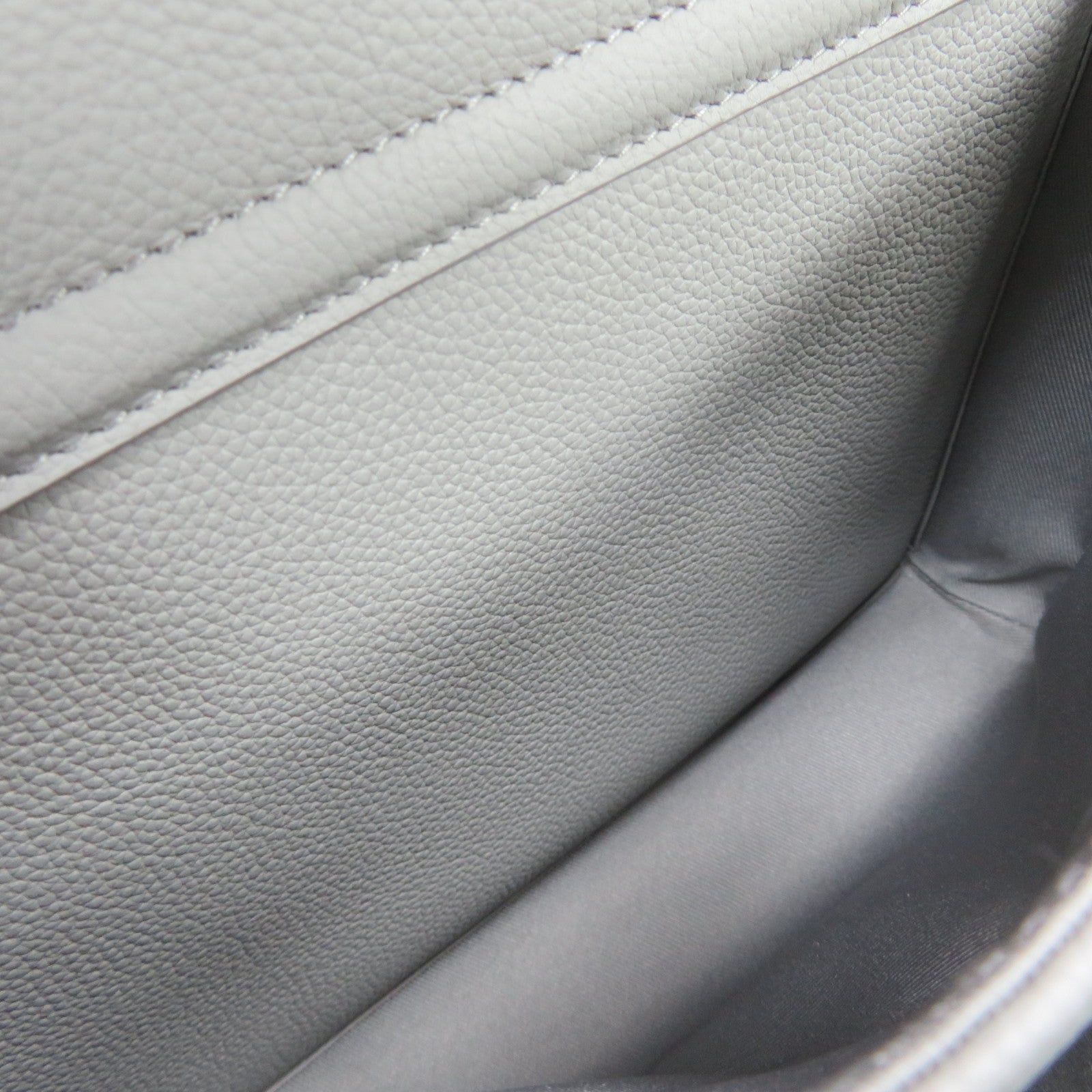 LOUIS VUITTON Aerogram Takeoff Backpack back white gray