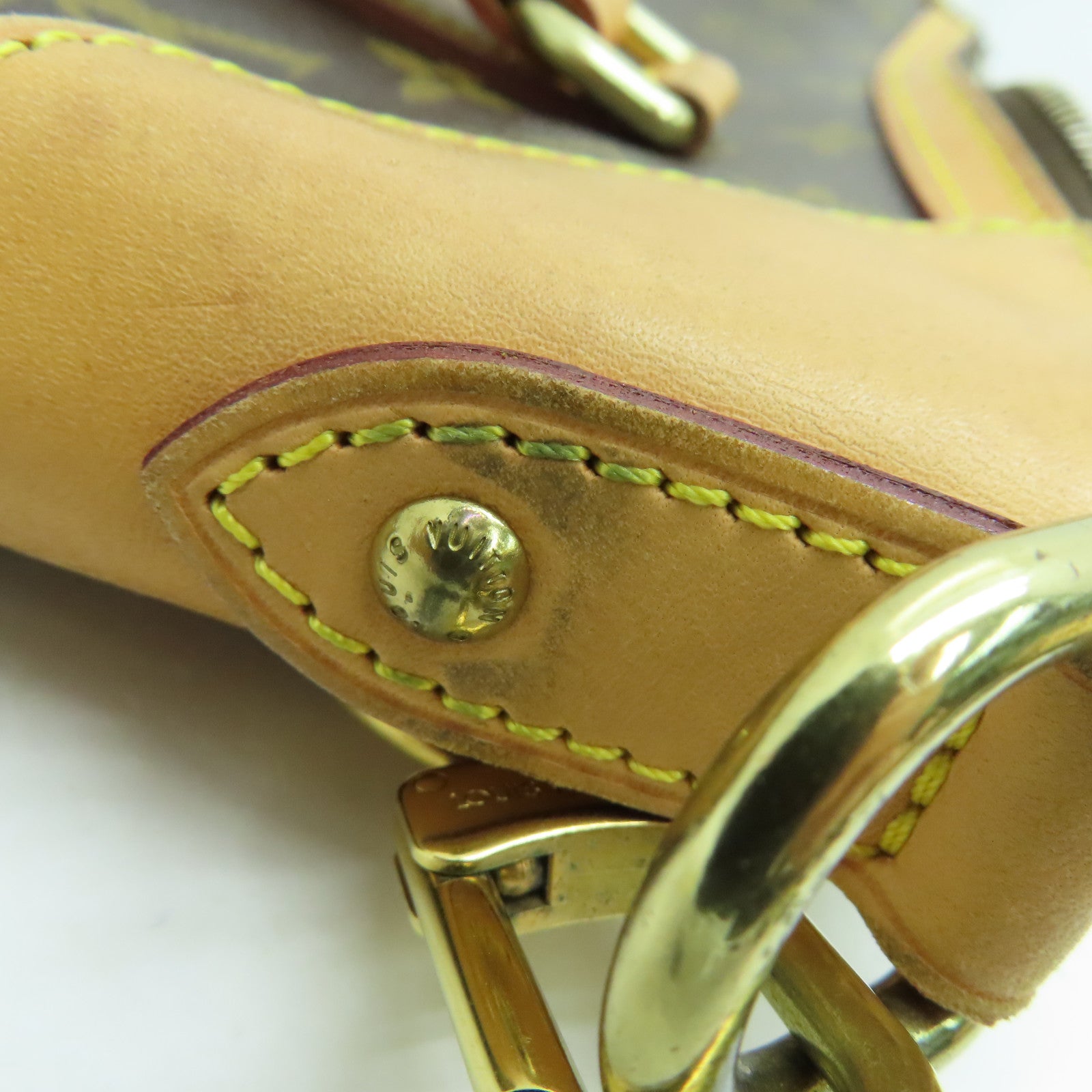 LOUIS VUITTON Monogram Odeon GM 2 way Shoulder金扣手挽肩背两用袋啡色