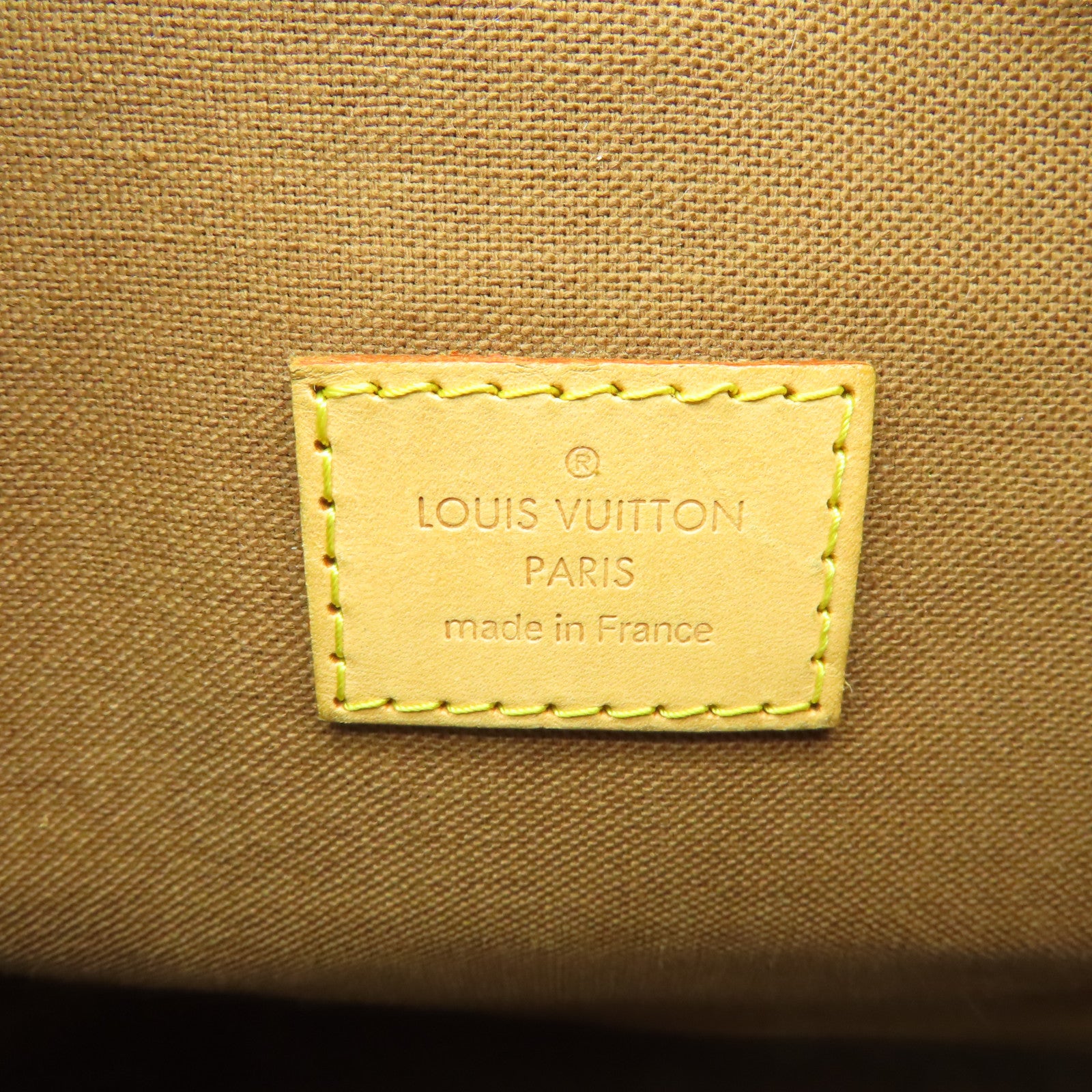 LOUIS VUITTON Monogram Bosphore金扣背包棕色