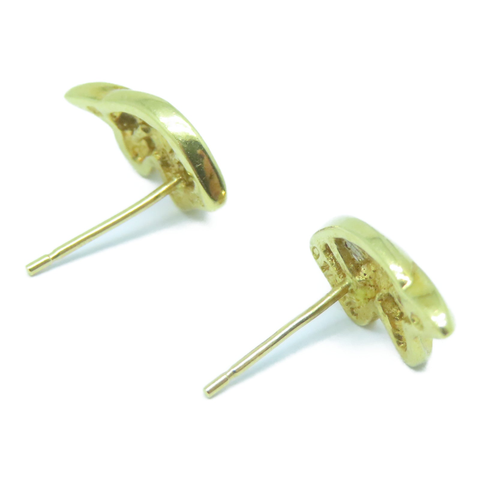 JEWELRY 18K黃金Diamond Earrings 0.15ct鑽石耳環