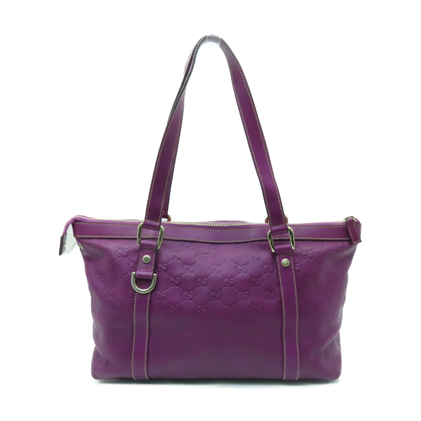 GUCCI 牛皮皮革Shoulder Bag金扣肩背袋紫色