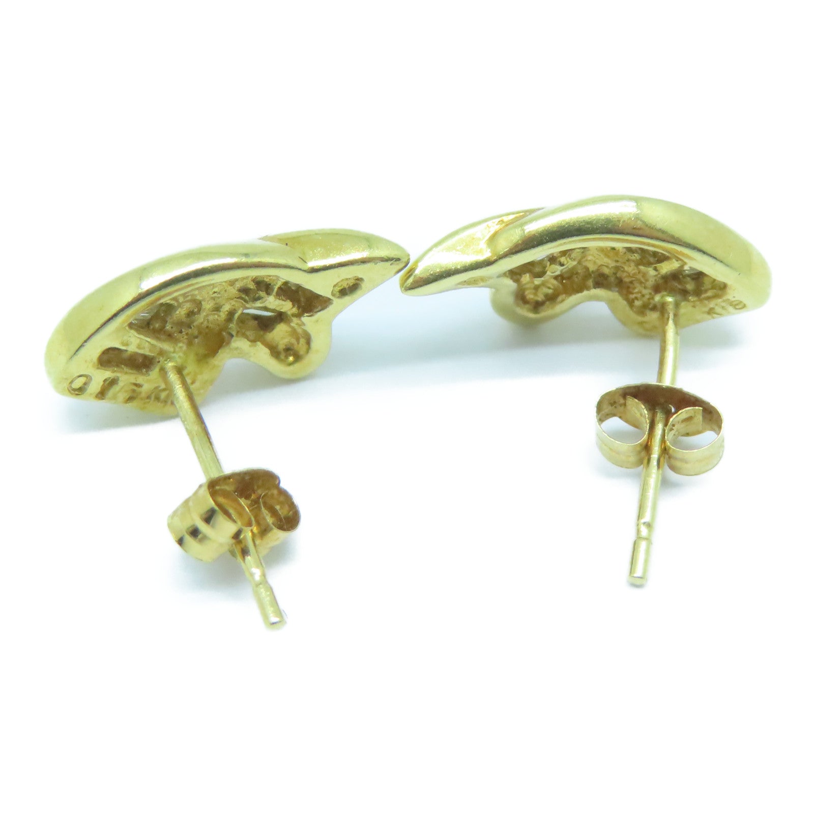 JEWELRY 18K黃金Diamond Earrings 0.15ct鑽石耳環